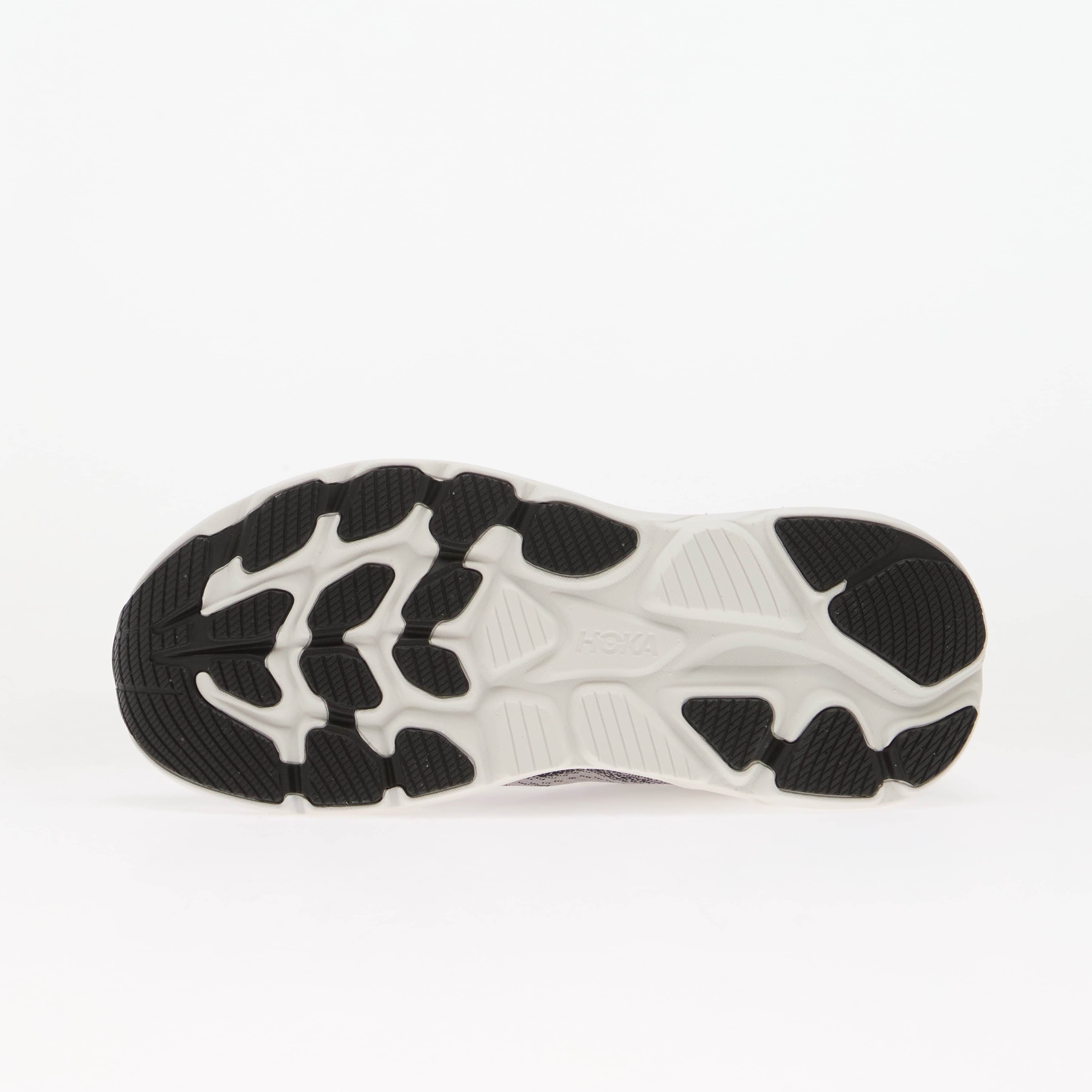 HOKA® Y Clifton 10 Big Kids Foggy Grey/ Black