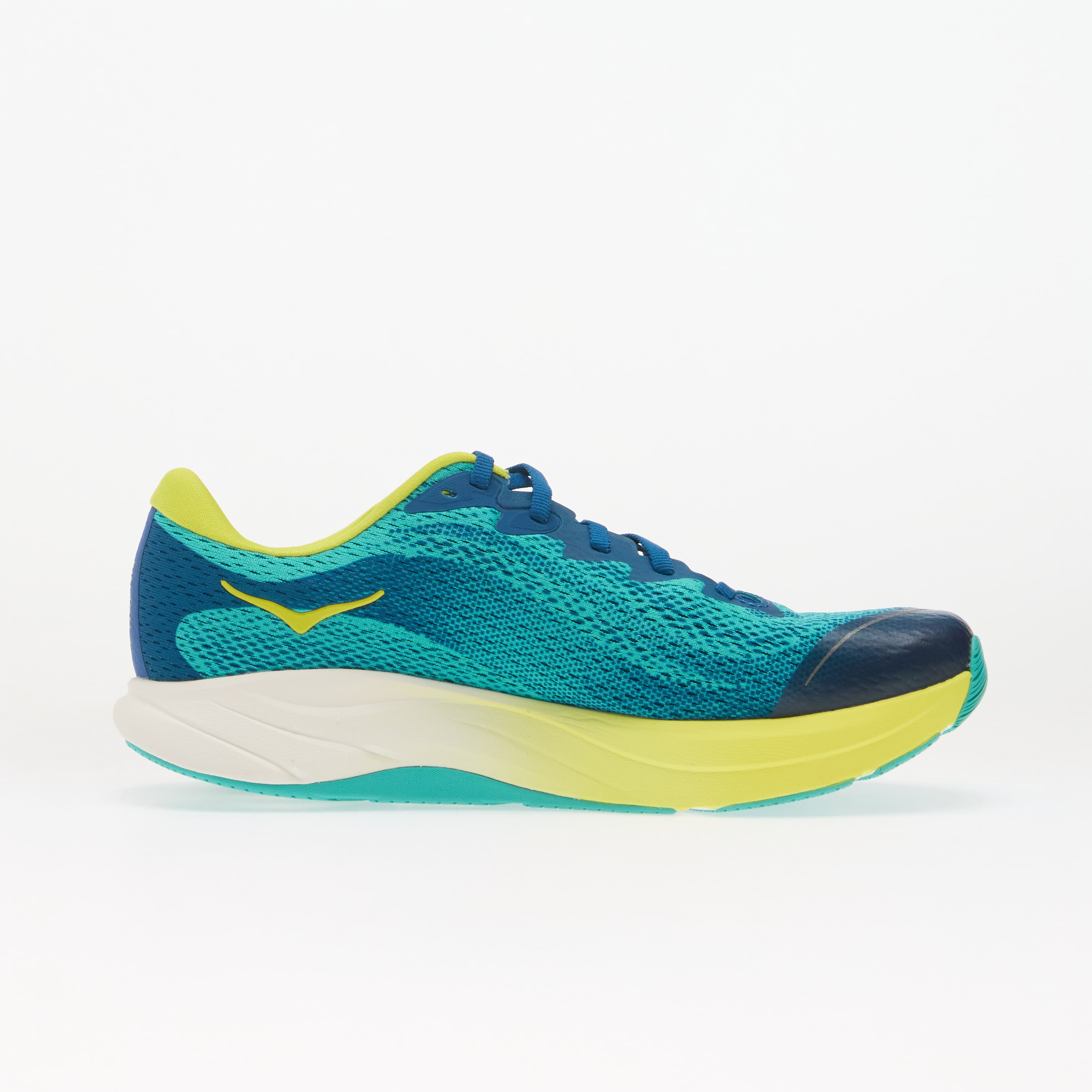 HOKA® Y Rincon 4 Big Kids Electric Aqua/ Neon Hoka Citrus