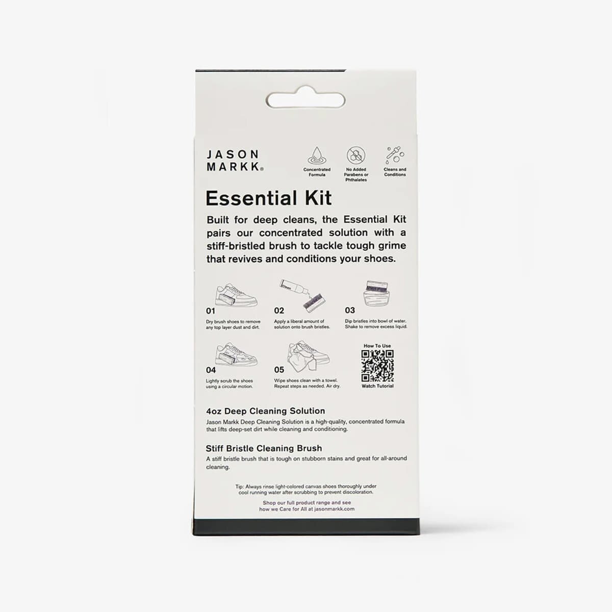 Jason Markk Обувки Essential Kit Deep Cleaning Solution 118ml / 4 oz. White