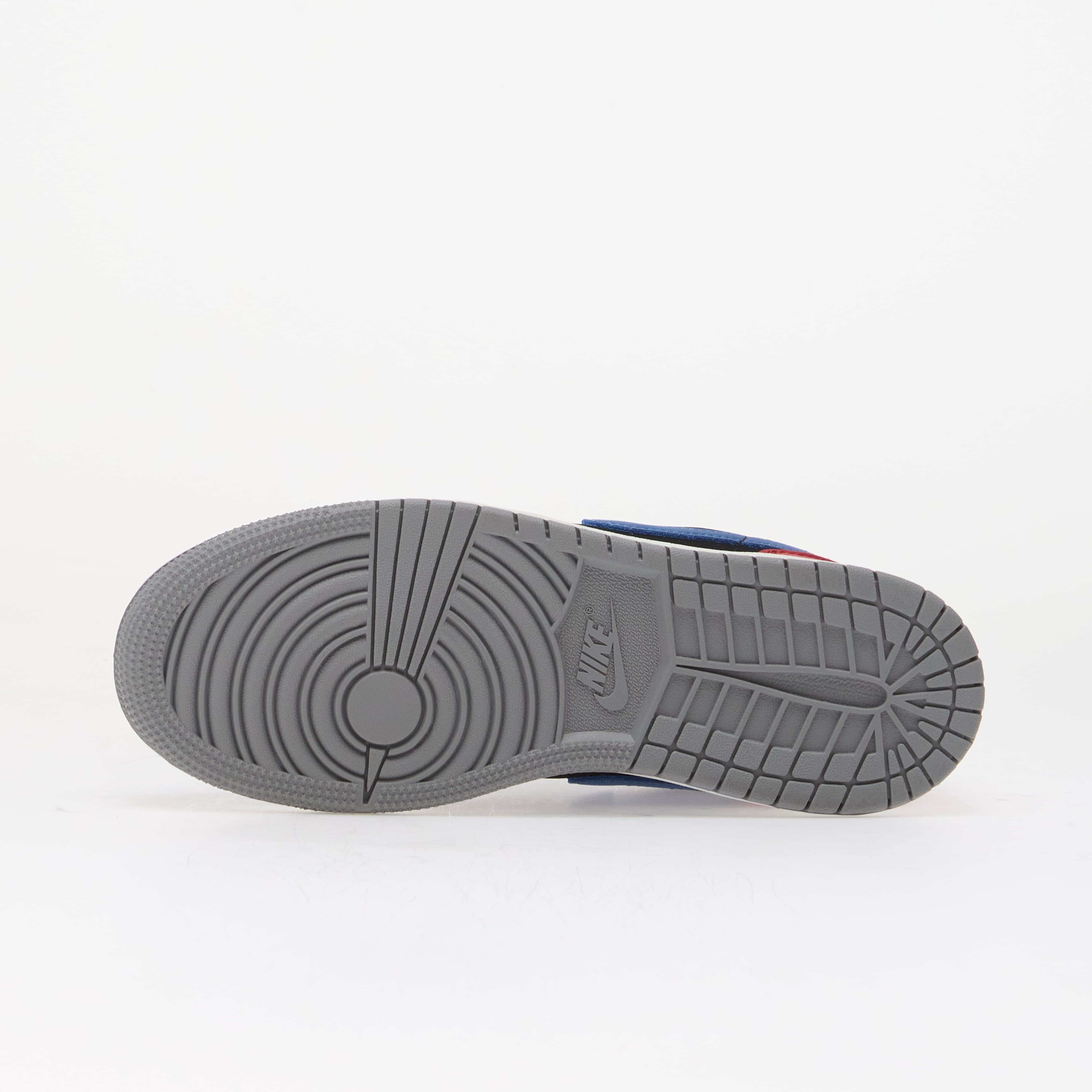 Jordan Air 1 Low Kids Black/ Summit White-True Blue-Varsity Red