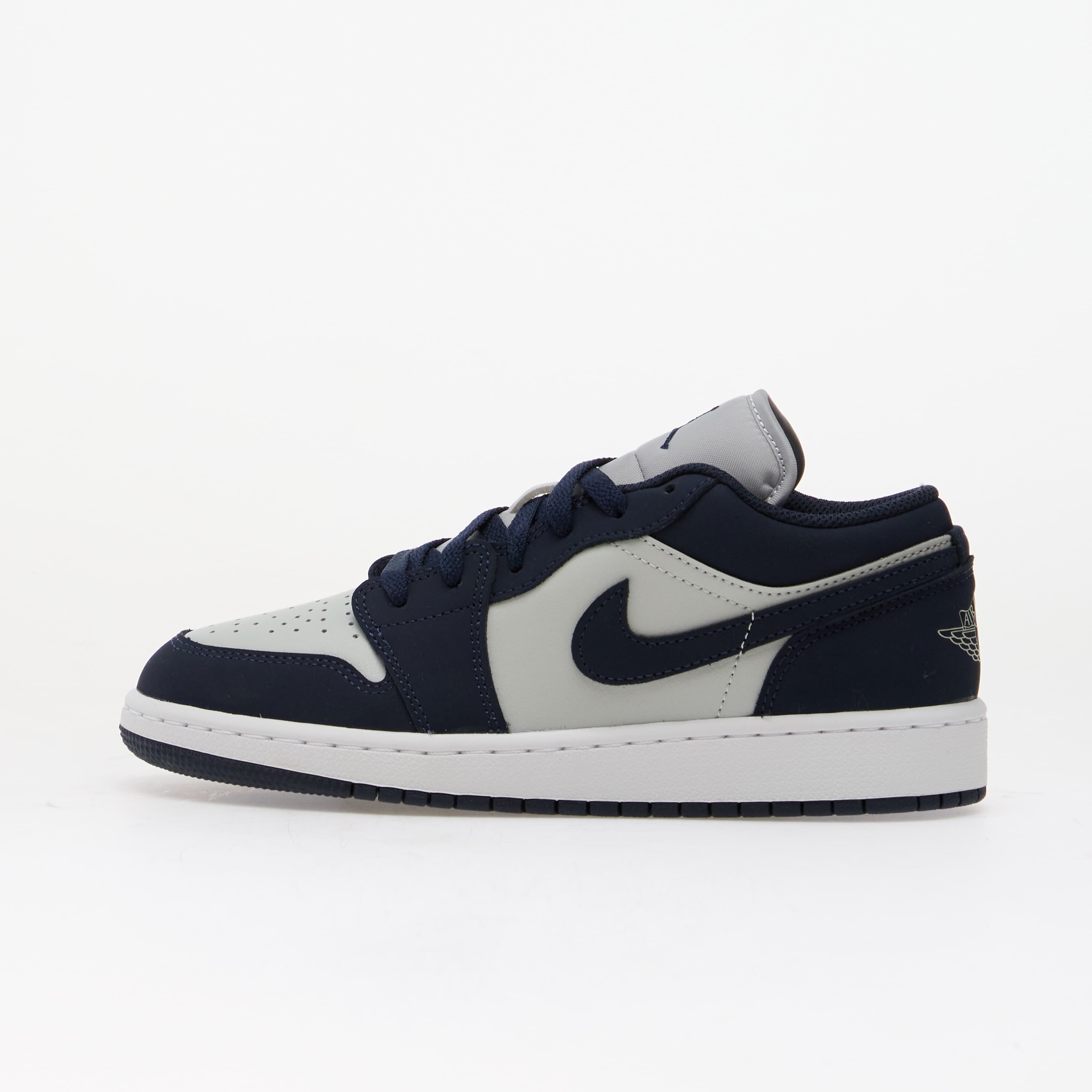 Jordan Air 1 Low Kids Obsidian/ Obsidian-Grey Fog-Pink Foam