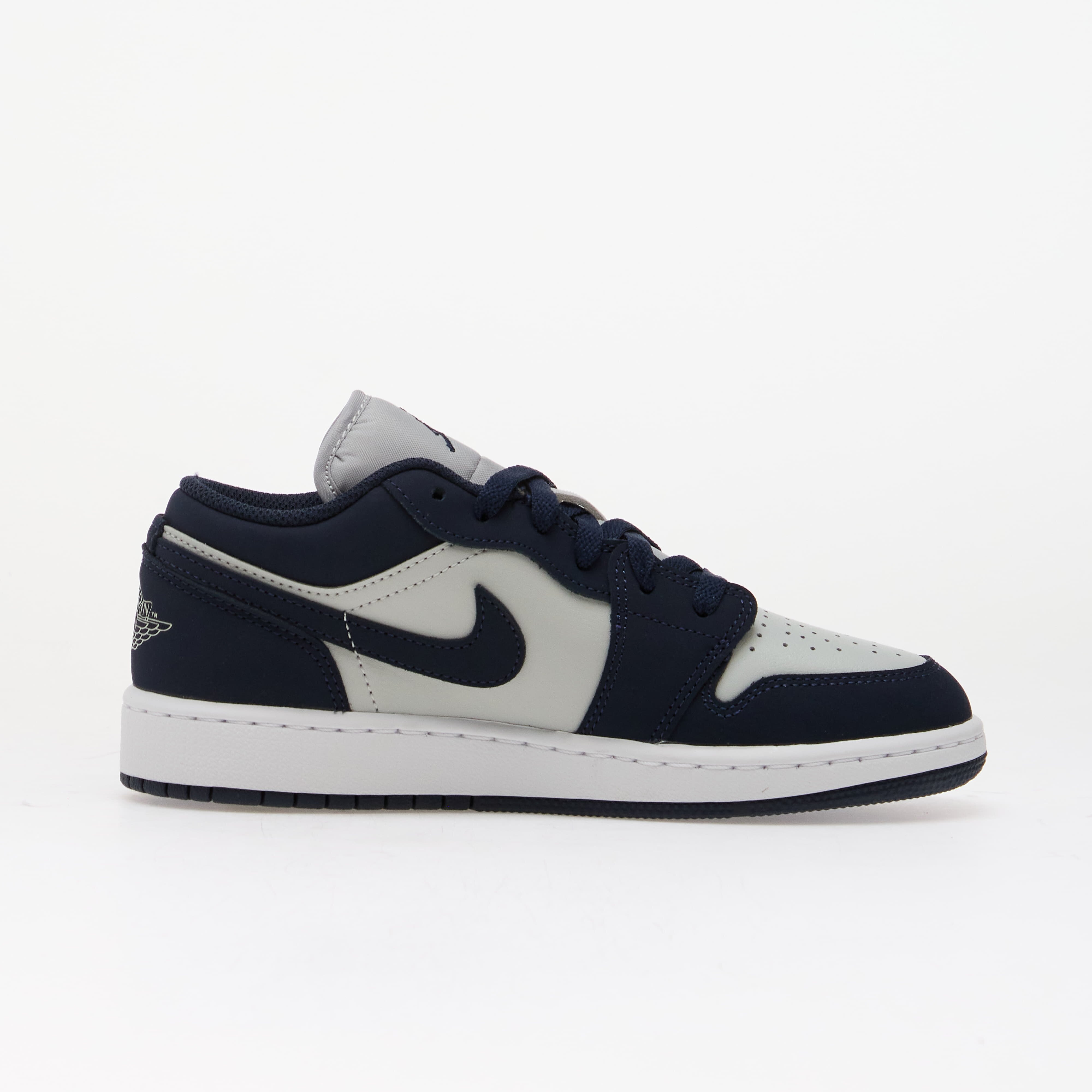 Jordan Air 1 Low Kids Obsidian/ Obsidian-Grey Fog-Pink Foam