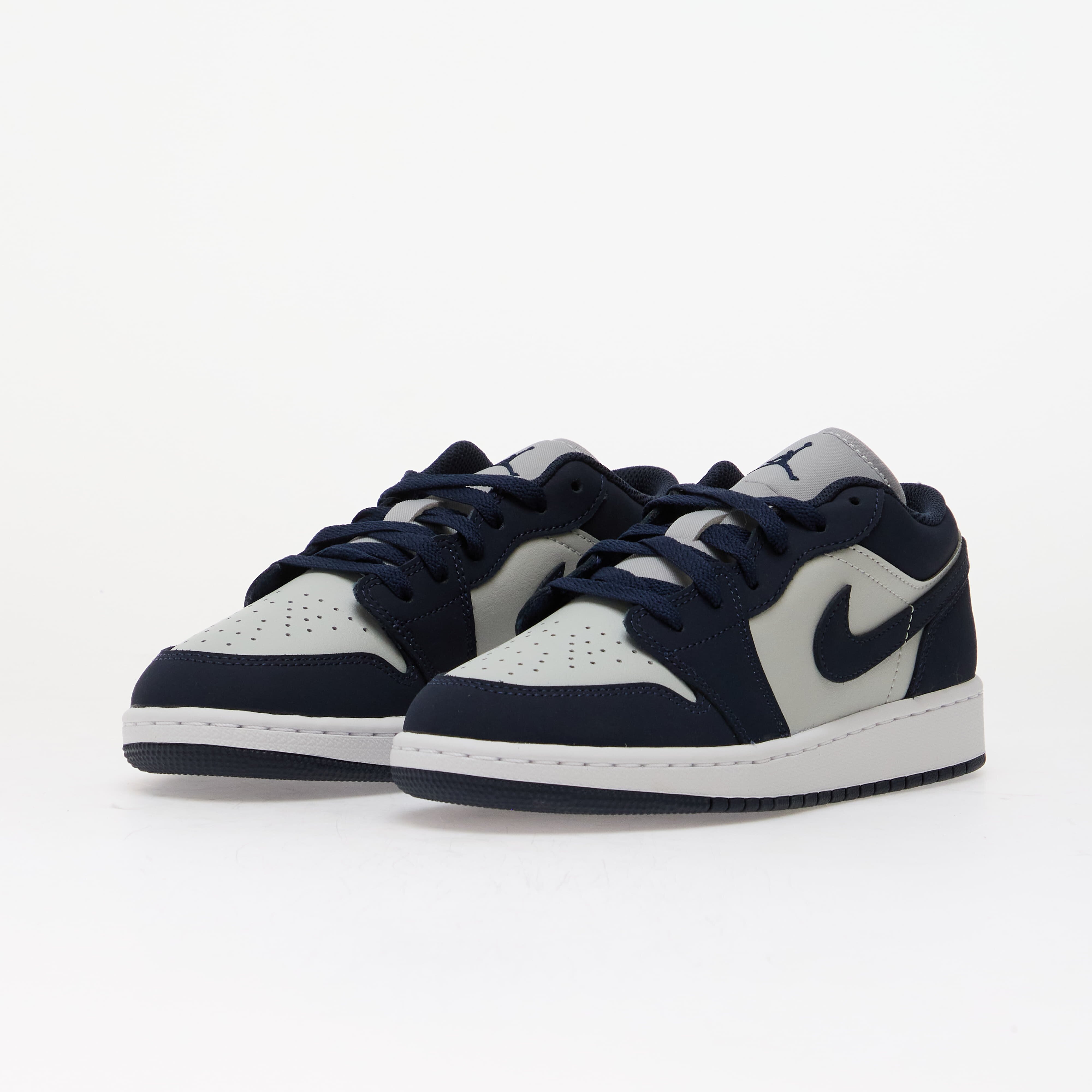 Jordan Air 1 Low Kids Obsidian/ Obsidian-Grey Fog-Pink Foam