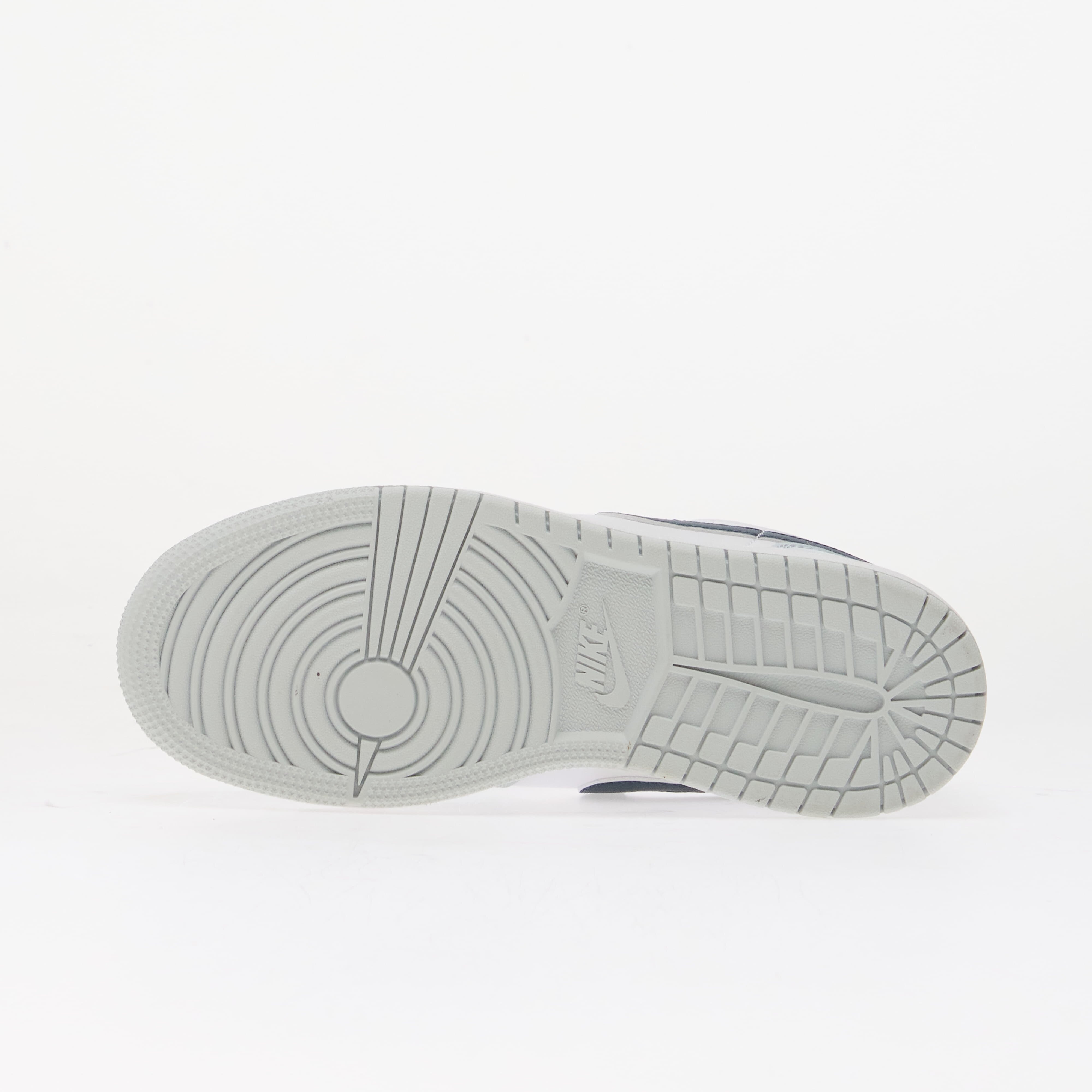 Jordan Air 1 Low Kids White/ Squadron Blue-Aura