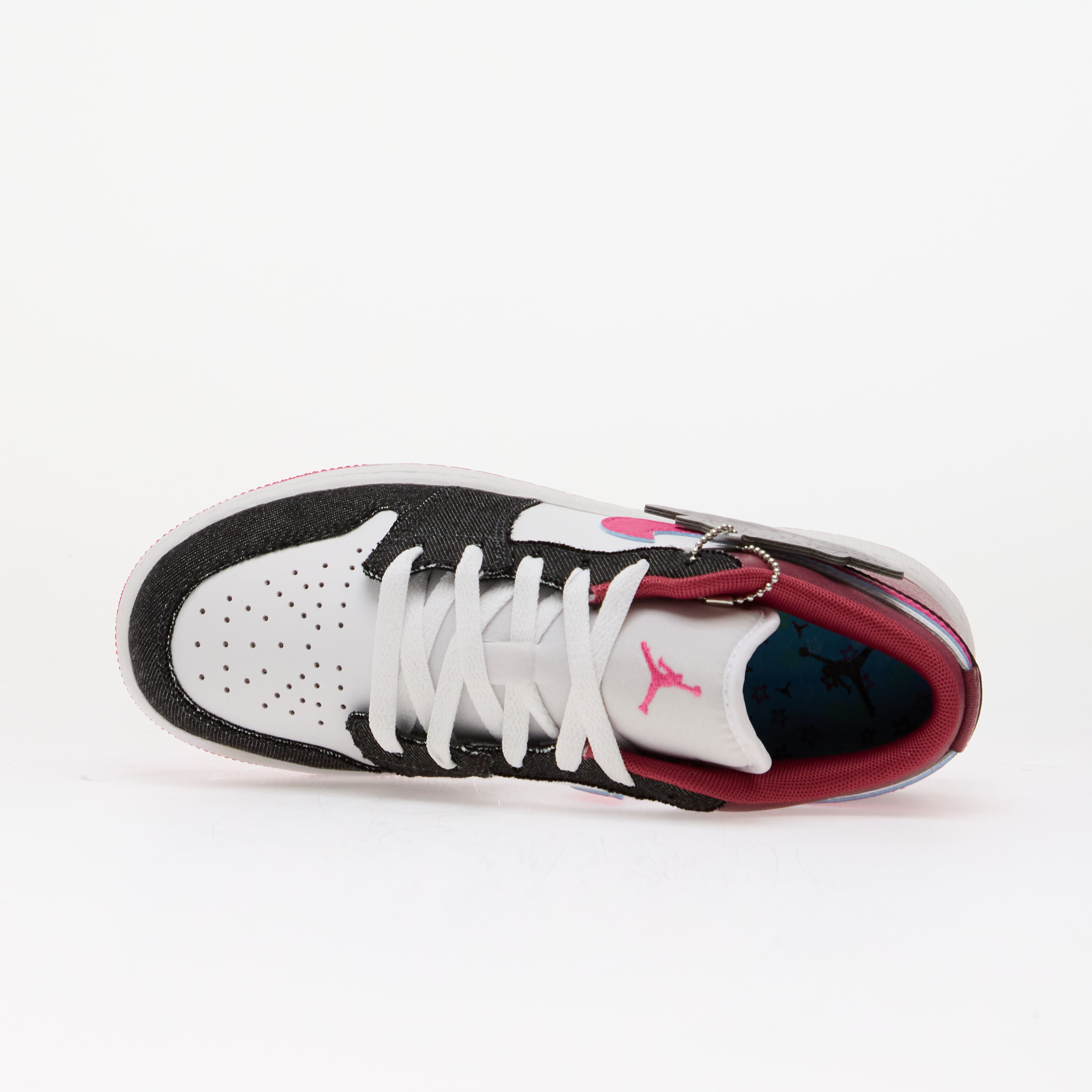 Jordan Air 1 Low SE Kids Off Noir/ Desert Pink-White-Desert Pink