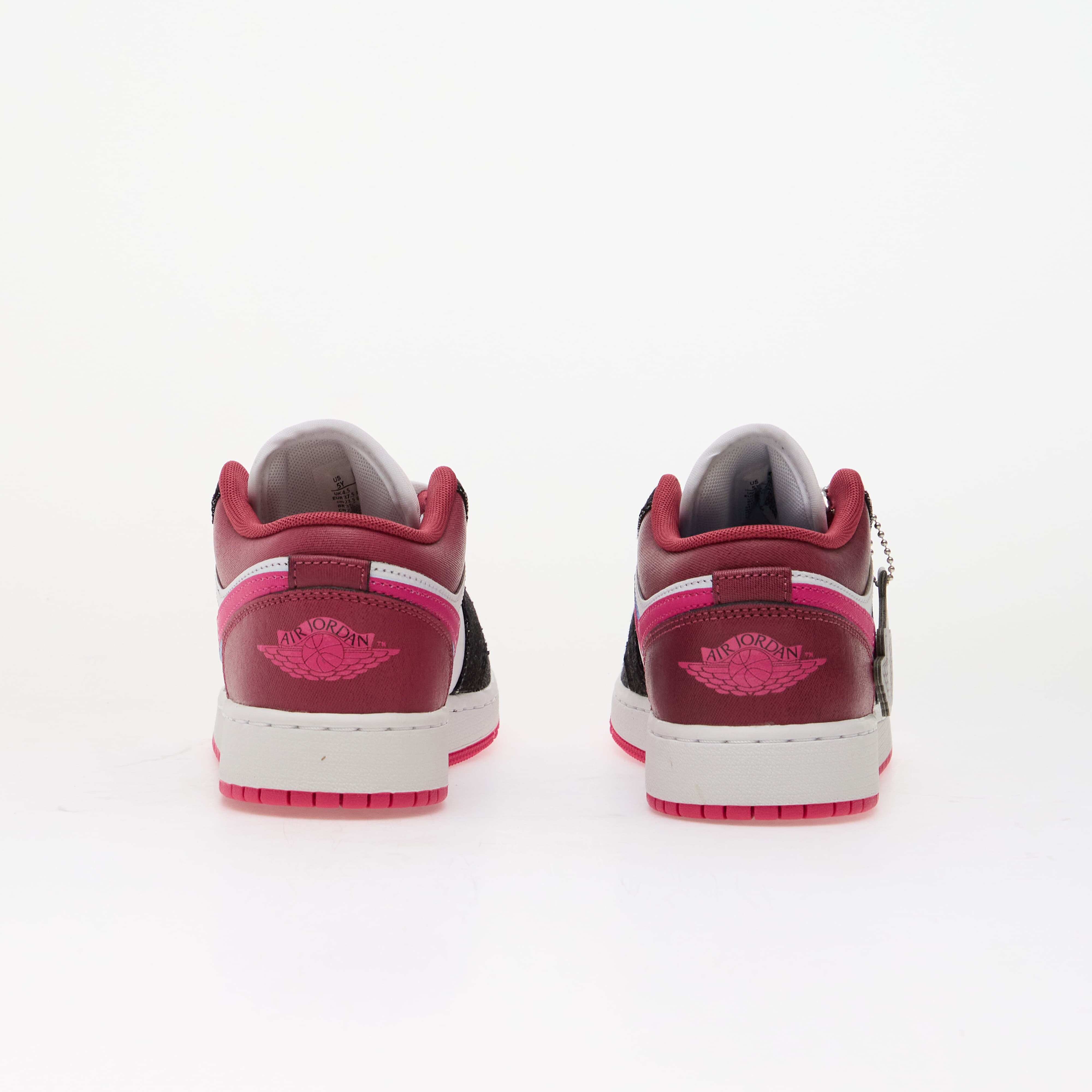 Jordan Air 1 Low SE Kids Off Noir/ Desert Pink-White-Desert Pink