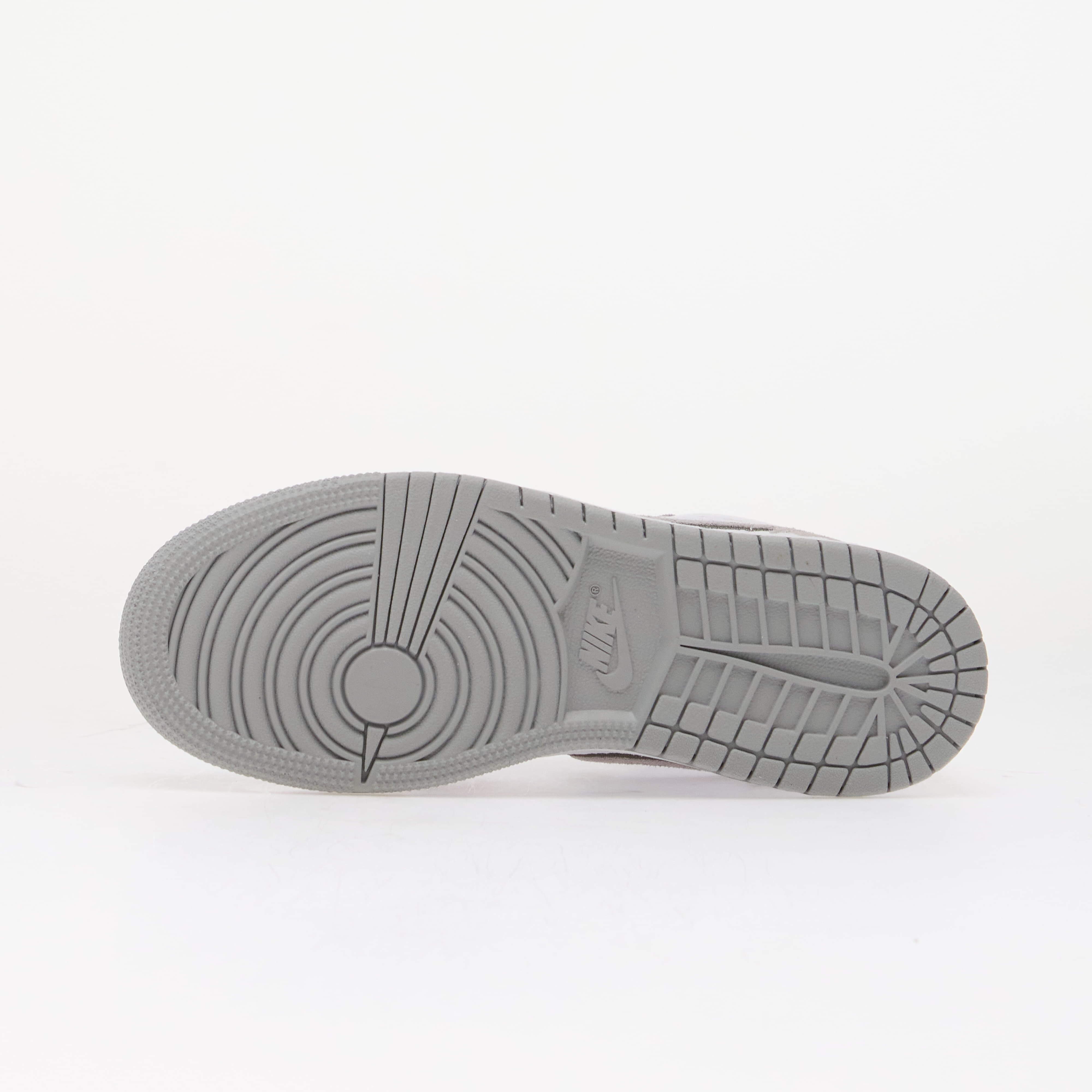 Jordan Air 1 Low SE Kids White/ Wolf Grey-Iron Grey