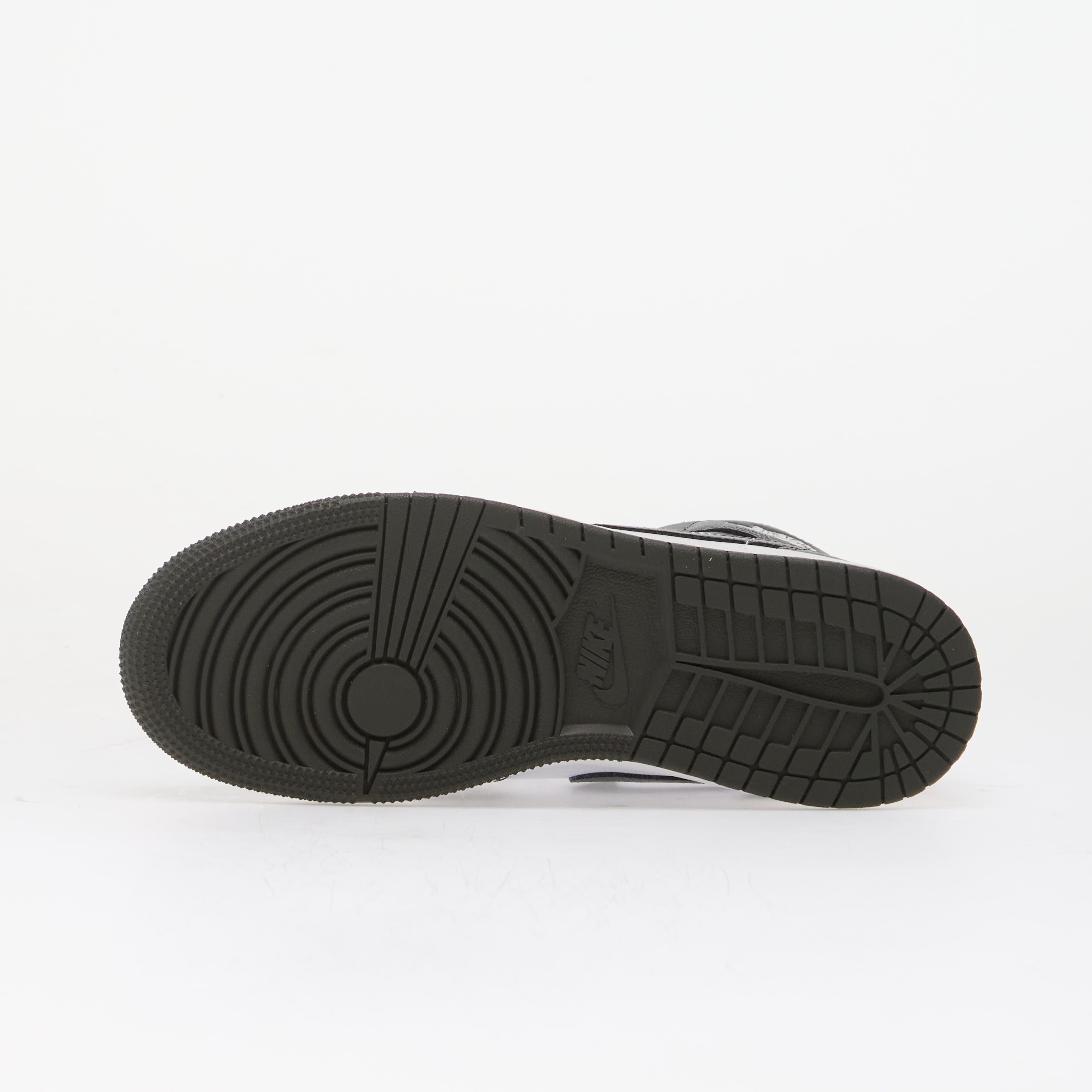 Jordan Air 1 Mid Kids Black/ Iron Grey-White