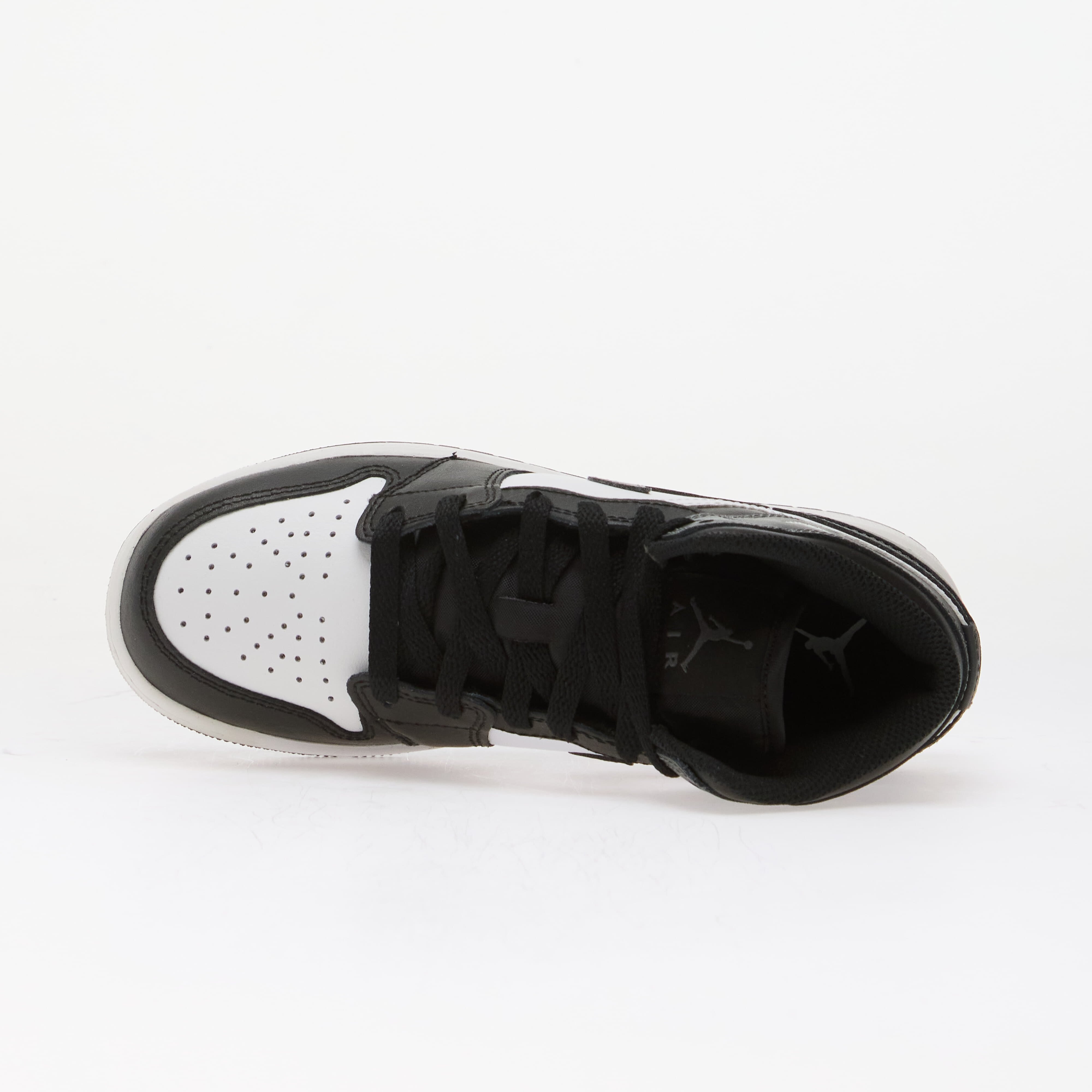 Jordan Air 1 Mid Kids Black/ Iron Grey-White