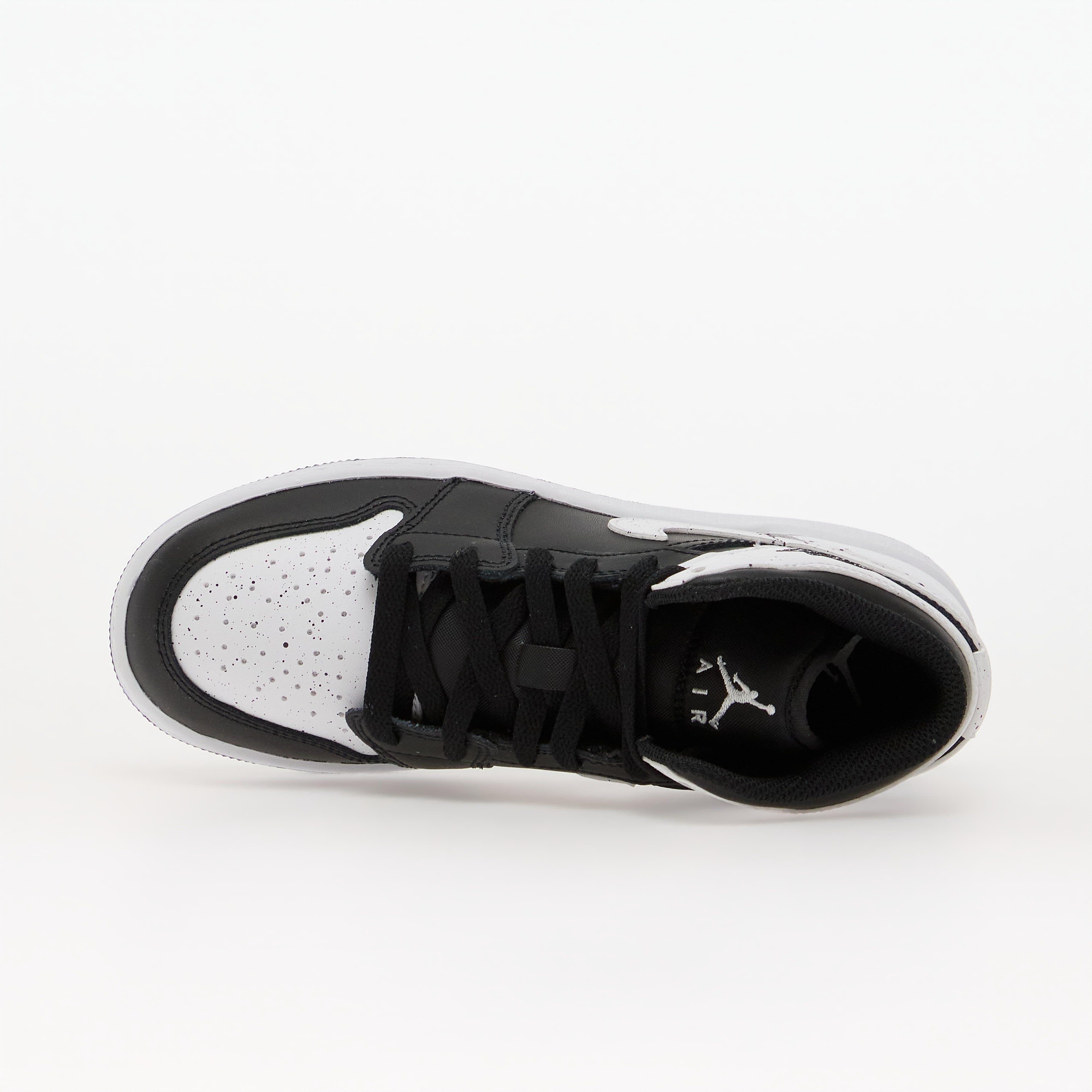 Jordan Air 1 Mid Kids Black/ White-Black