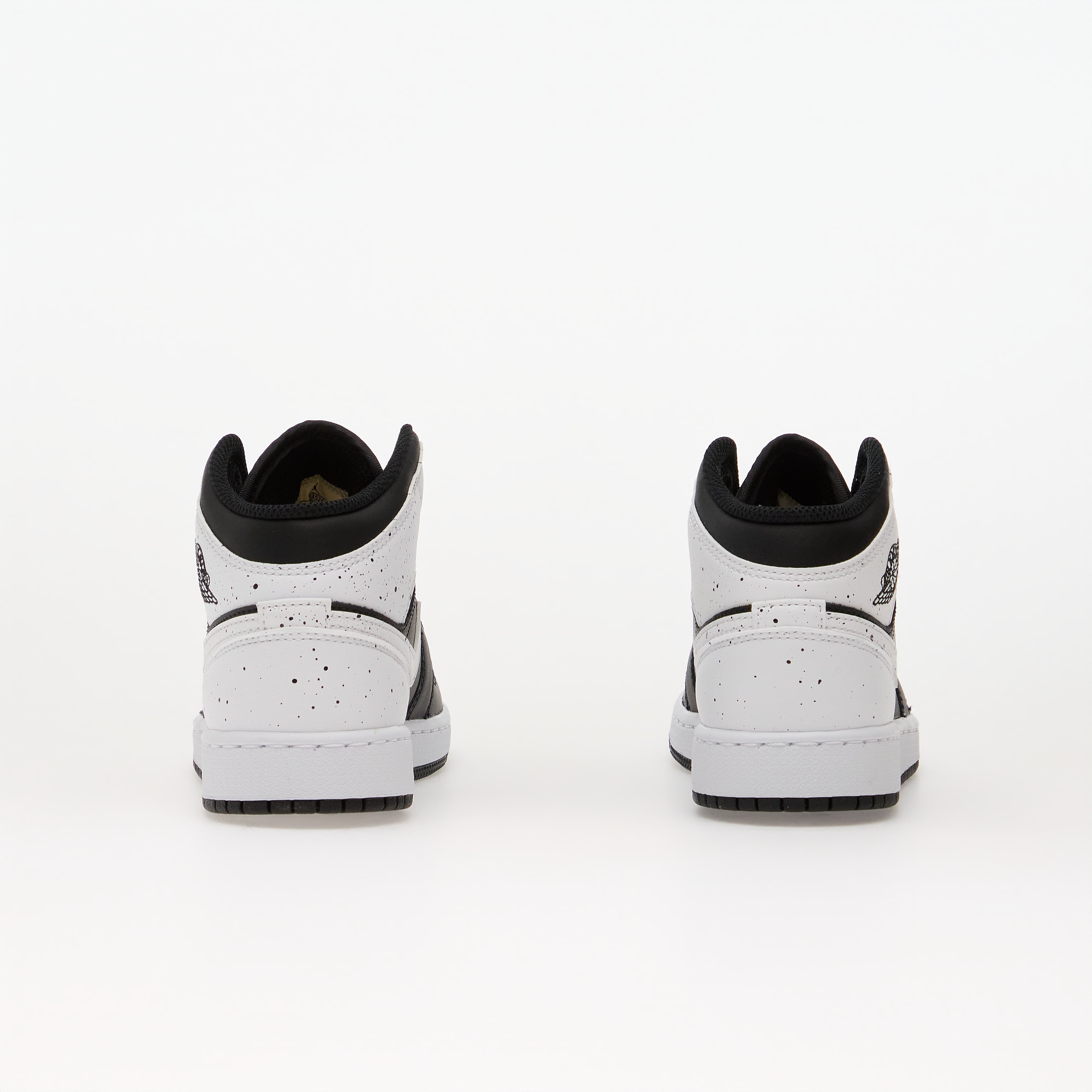 Jordan Air 1 Mid Kids Black/ White-Black
