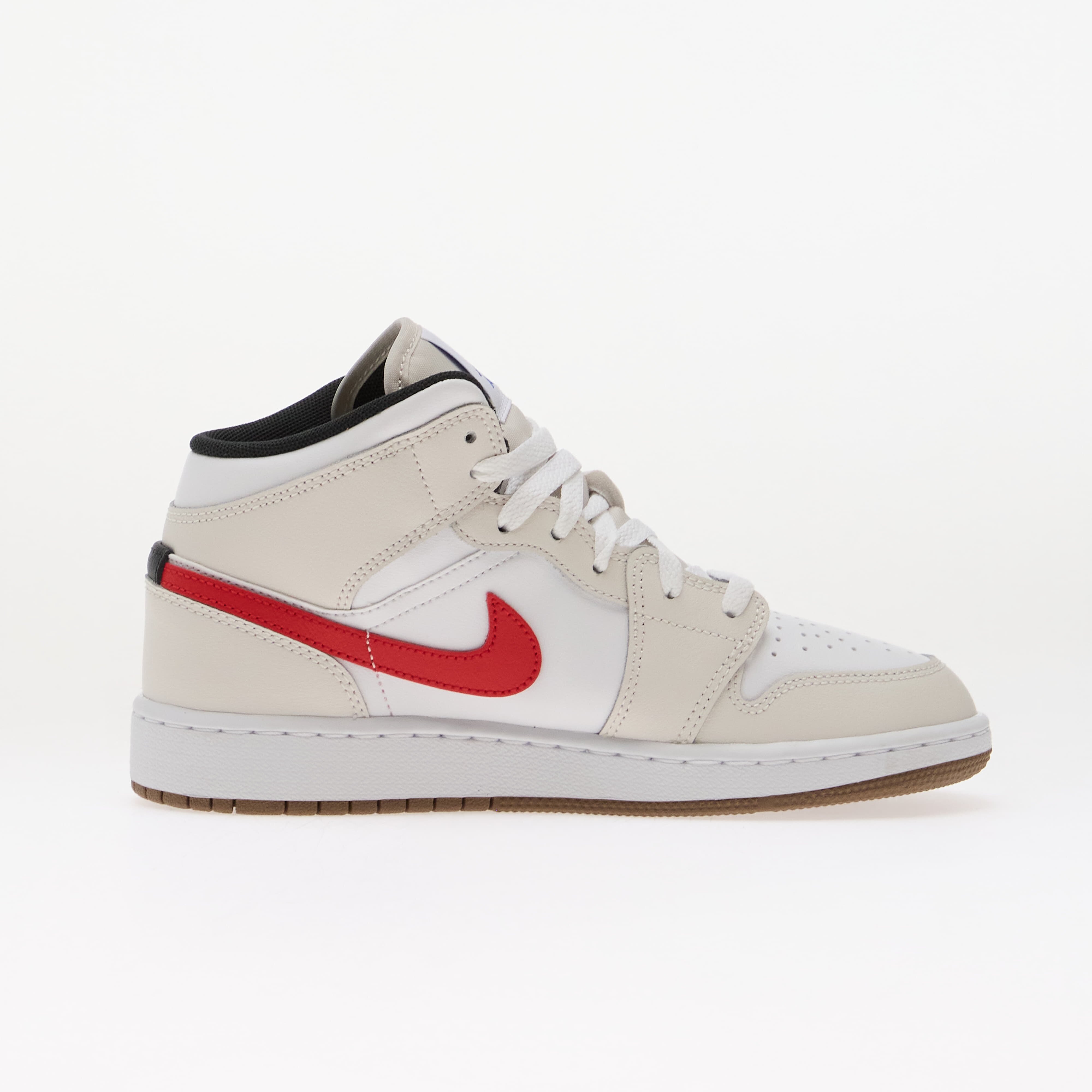 Jordan Air 1 Mid Kids Phantom/ Game Royal-White-Sail