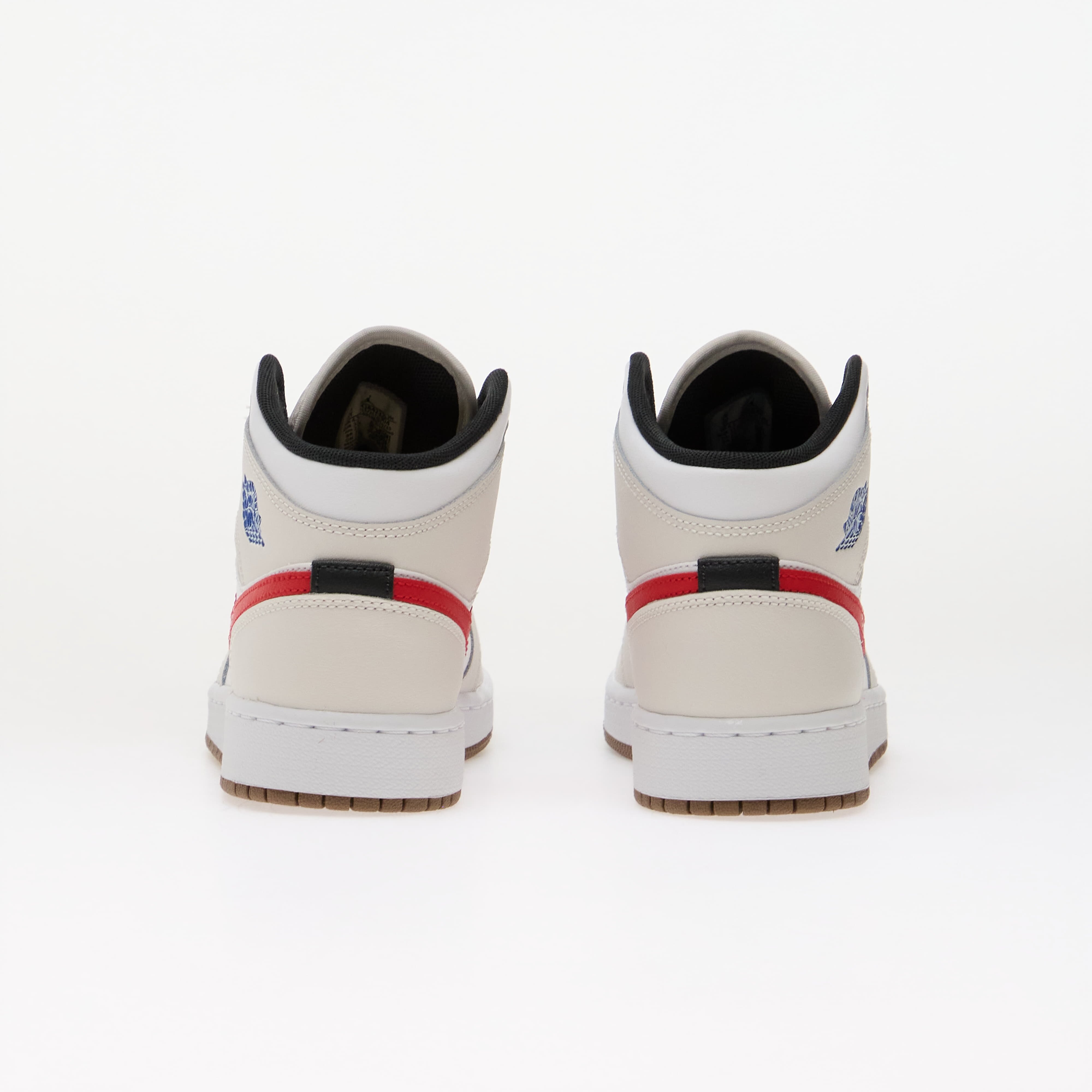 Jordan Air 1 Mid Kids Phantom/ Game Royal-White-Sail