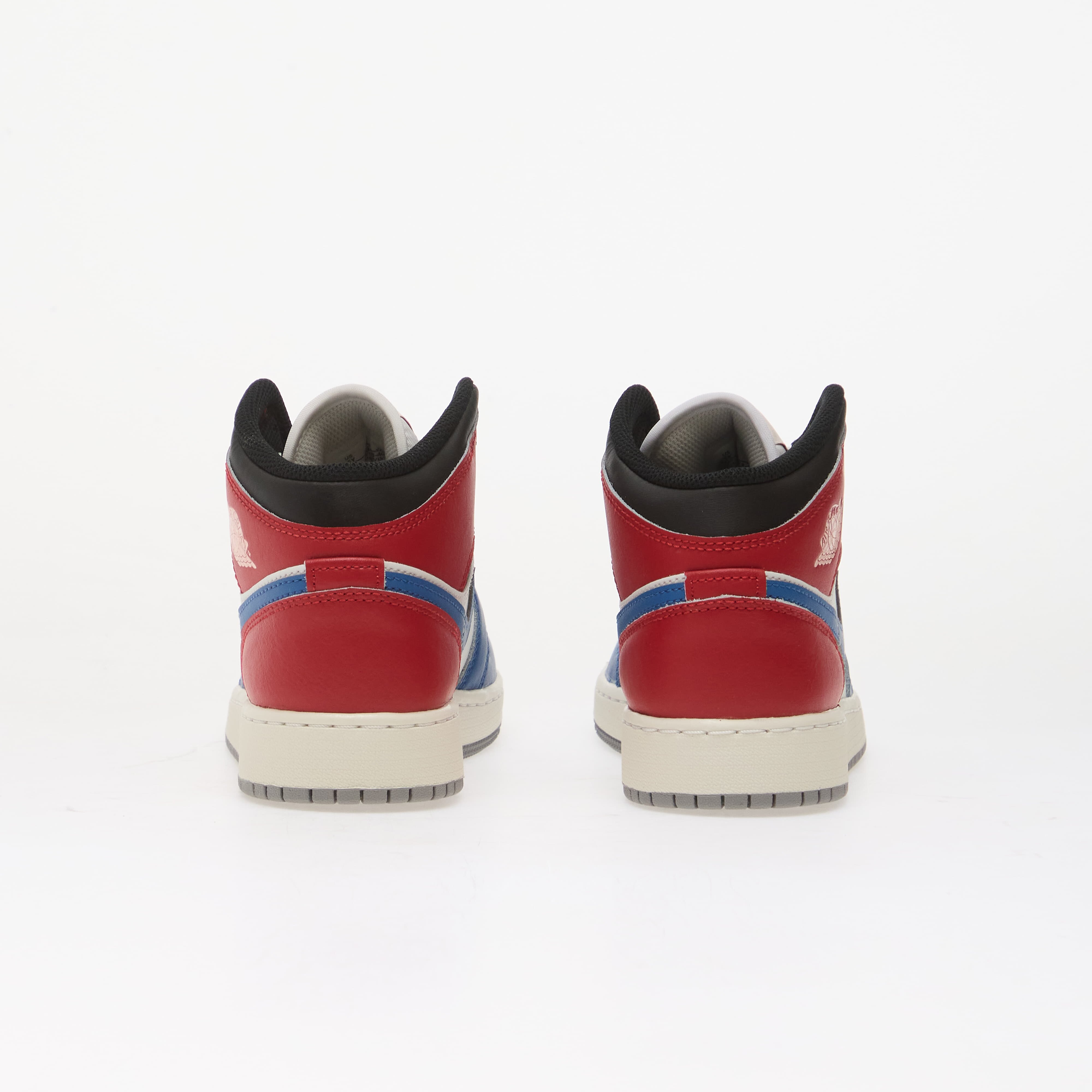 Jordan Air 1 Mid Kids True Blue/ Summit White-Varsity Red-Black