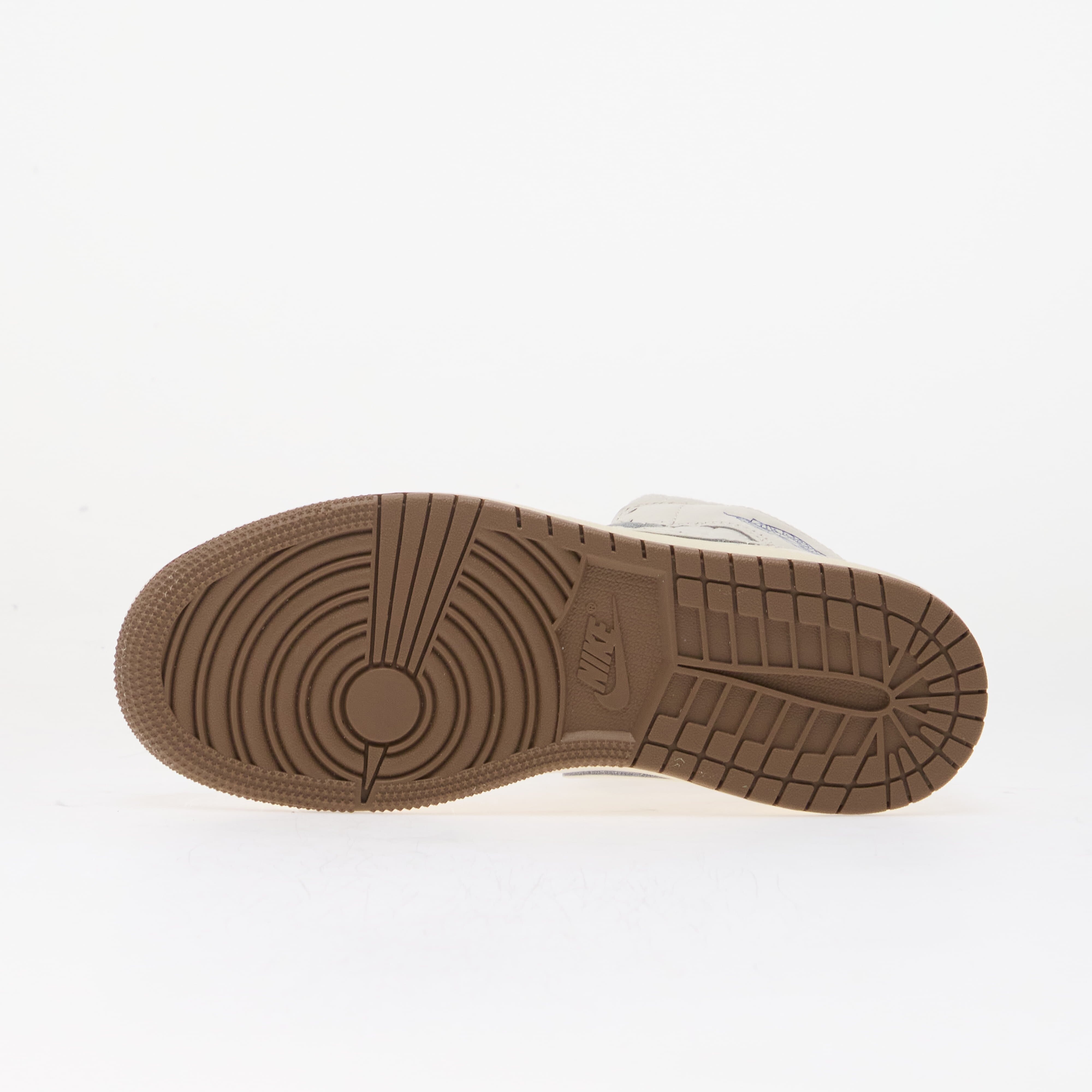 Jordan Air 1 Mid SE Kids Phantom/ Sail-Gum Dark Brown-Infrared 23