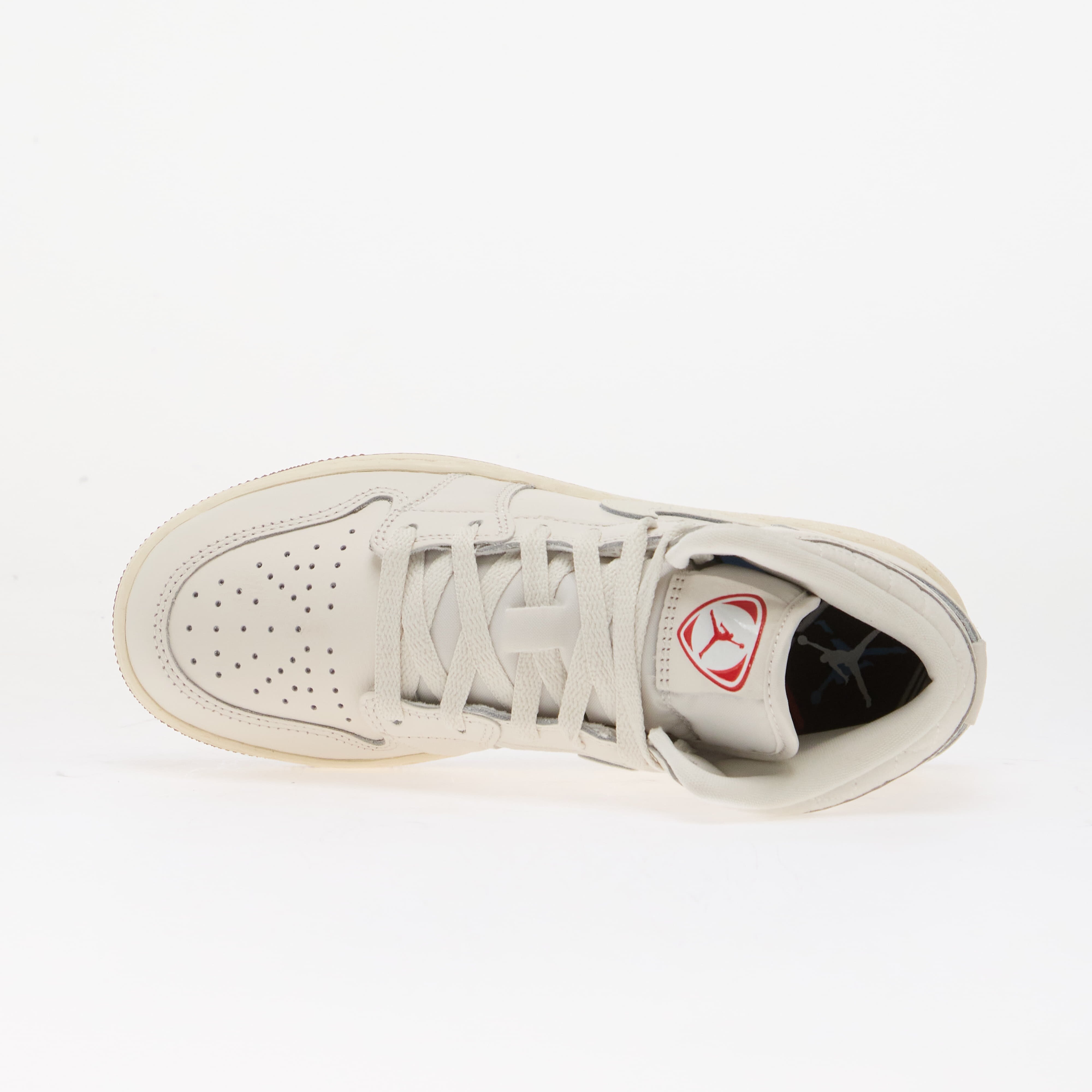 Jordan Air 1 Mid SE Kids Phantom/ Sail-Gum Dark Brown-Infrared 23
