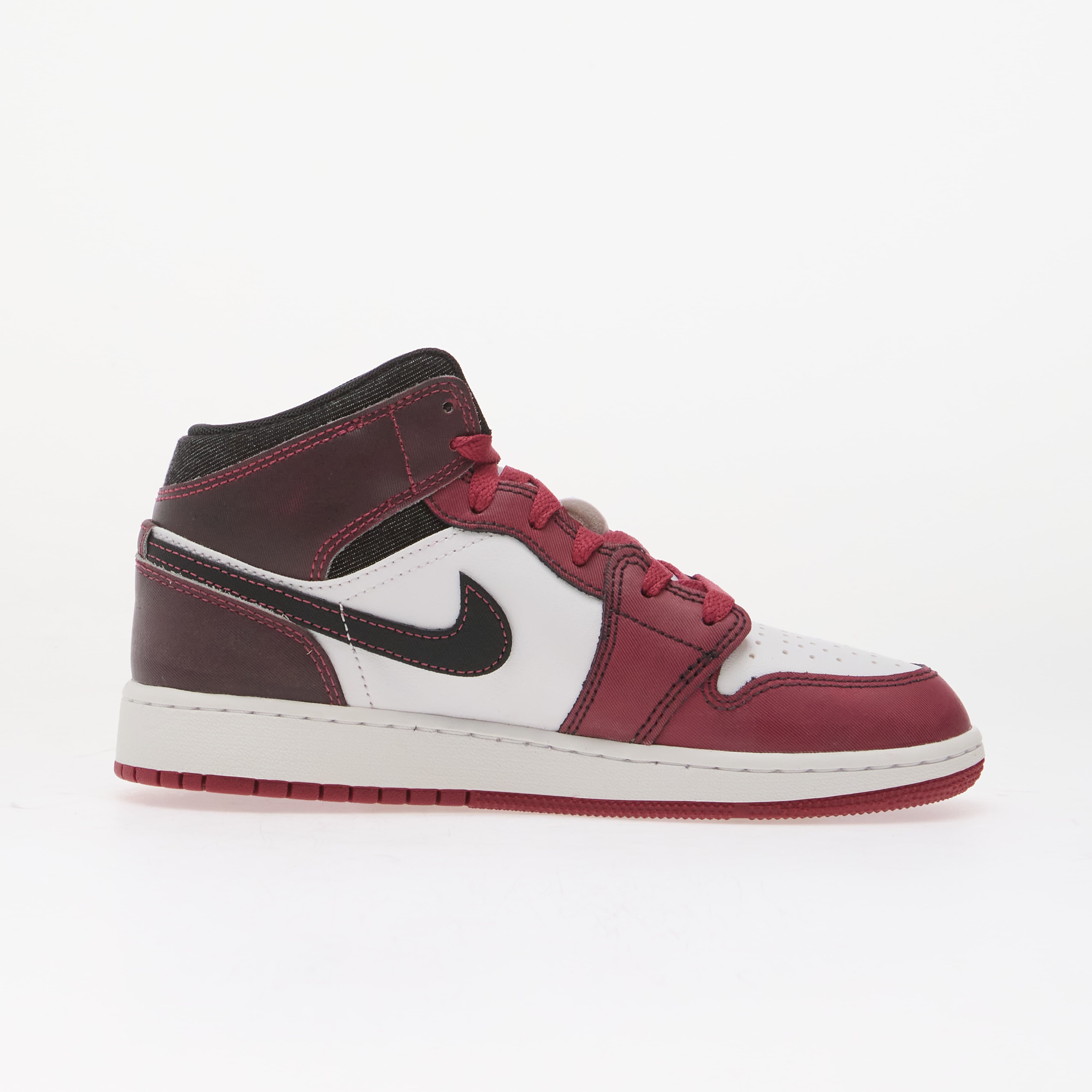Jordan Air 1 Mid SE Kids Sweet Beet/ Desert Pink-Off Noir-White