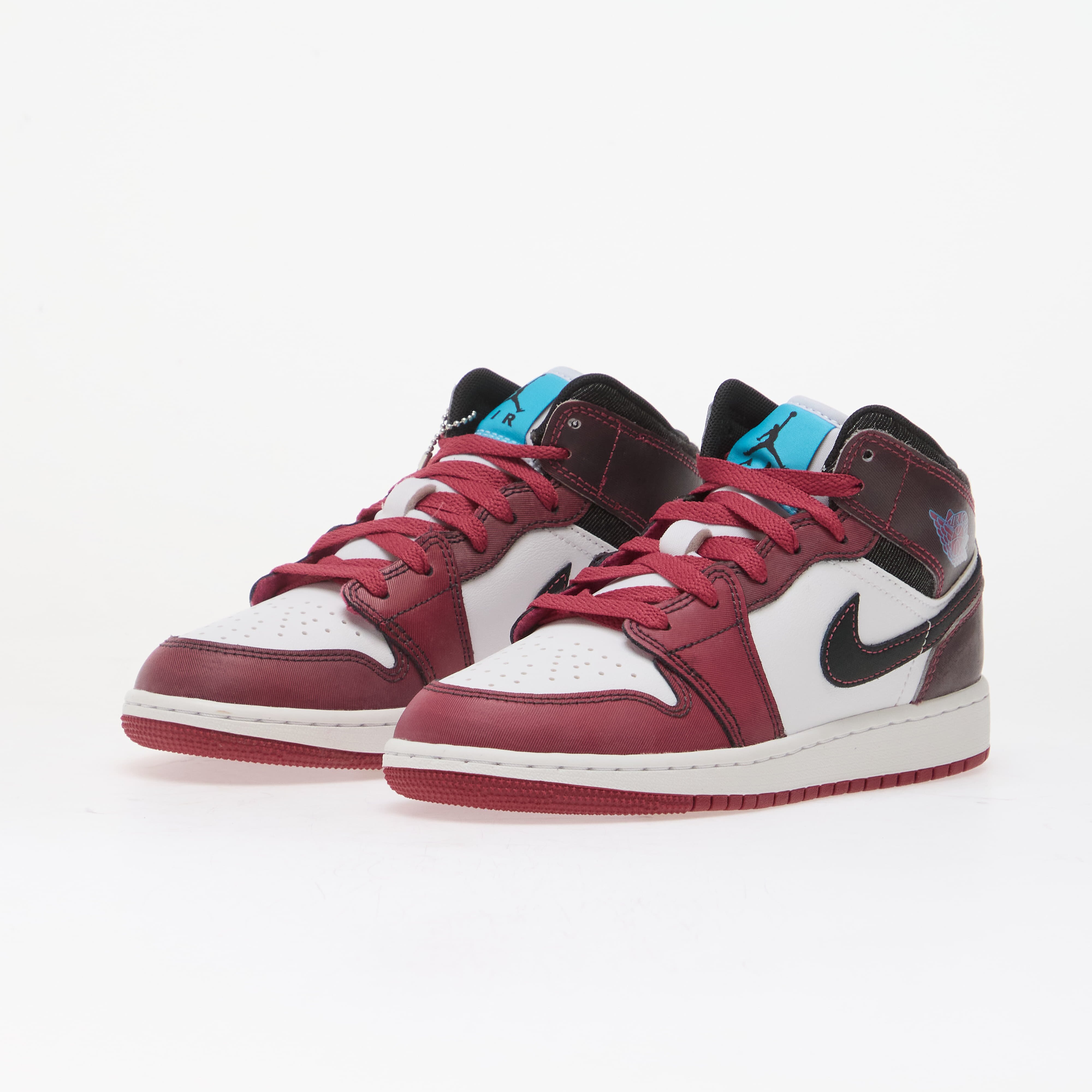 Jordan Air 1 Mid SE Kids Sweet Beet/ Desert Pink-Off Noir-White