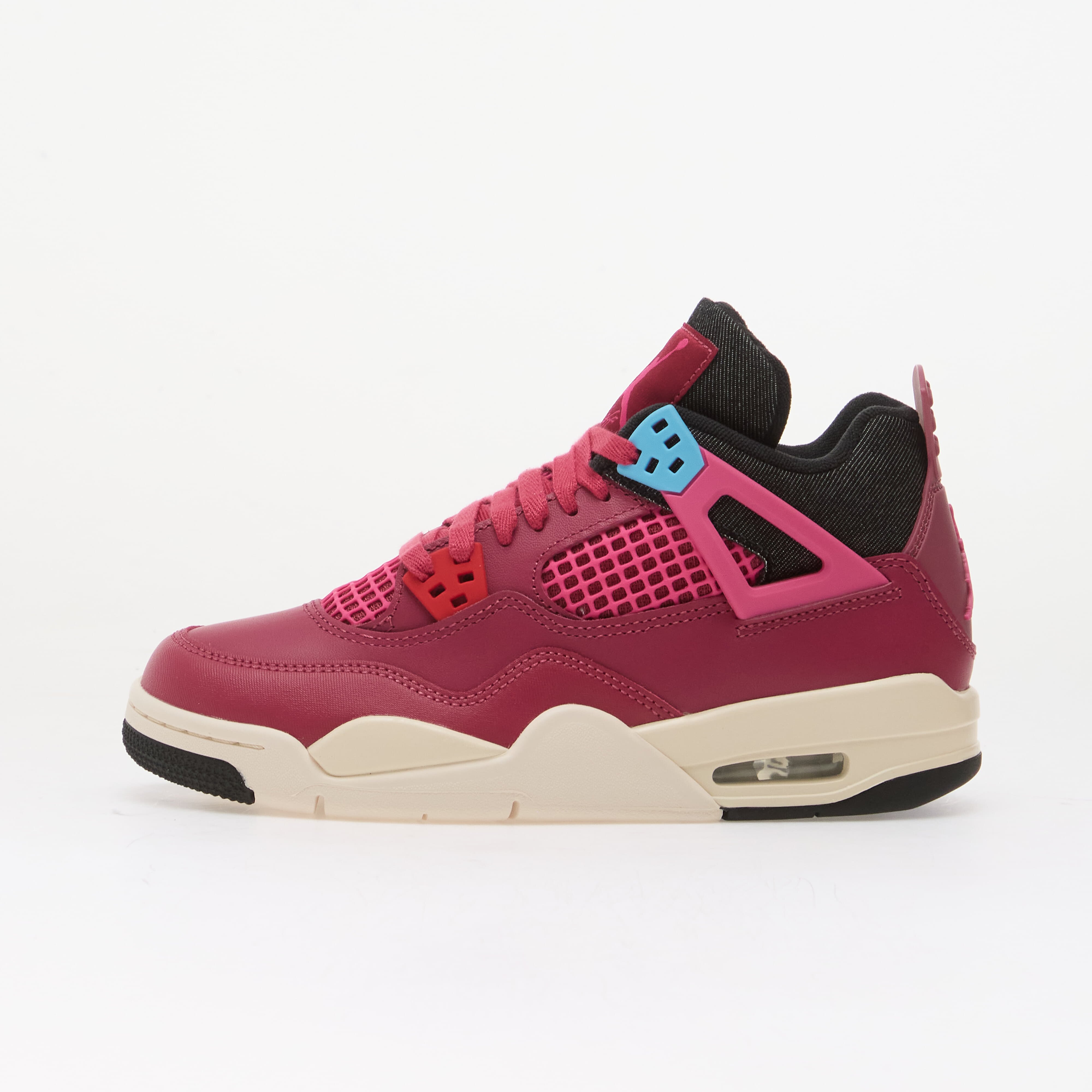 Jordan Air 4 Retro Kids "She's A Star" Sweet Beet/ Desert Pink-Off Noir-Chalk