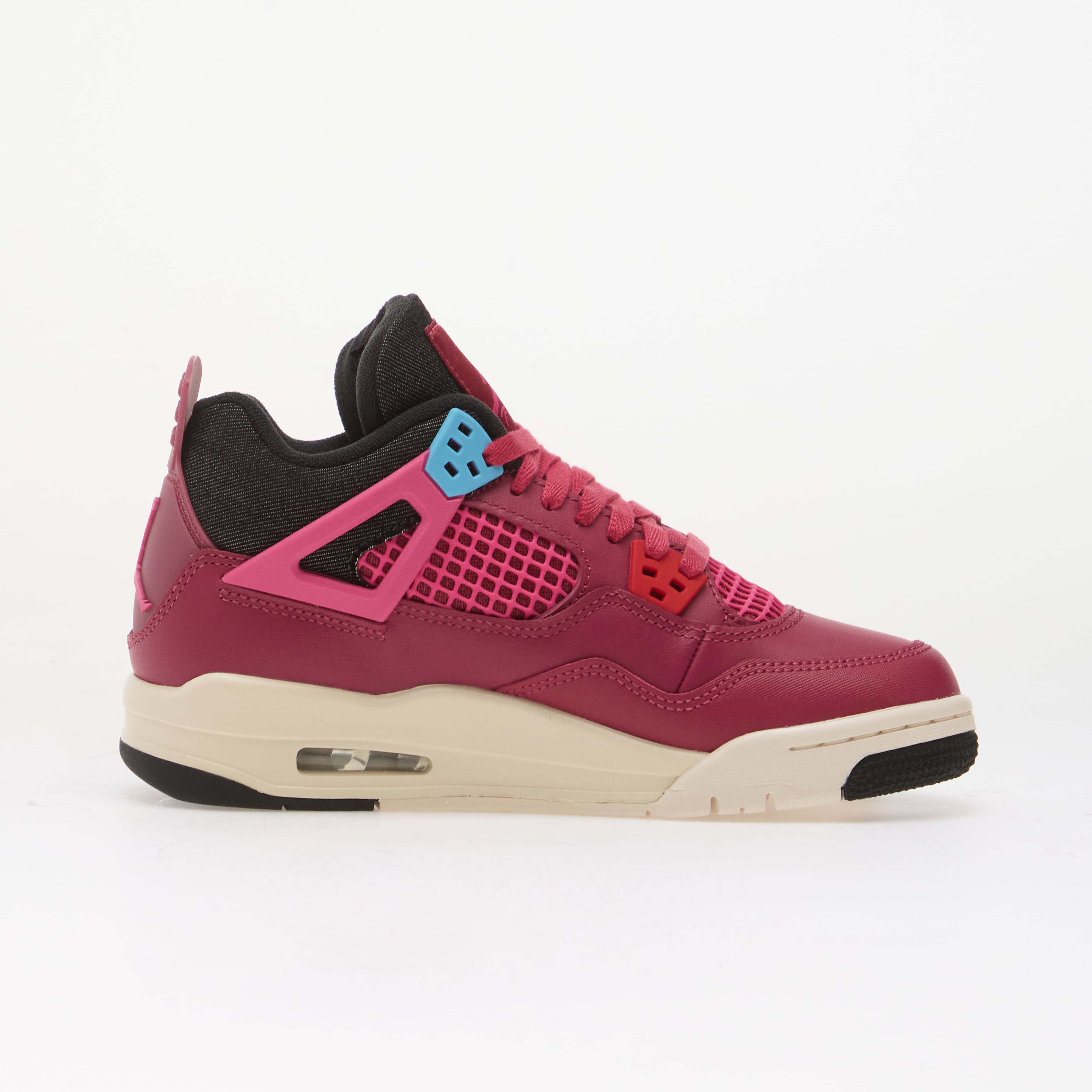 Jordan Air 4 Retro Kids "She's A Star" Sweet Beet/ Desert Pink-Off Noir-Chalk