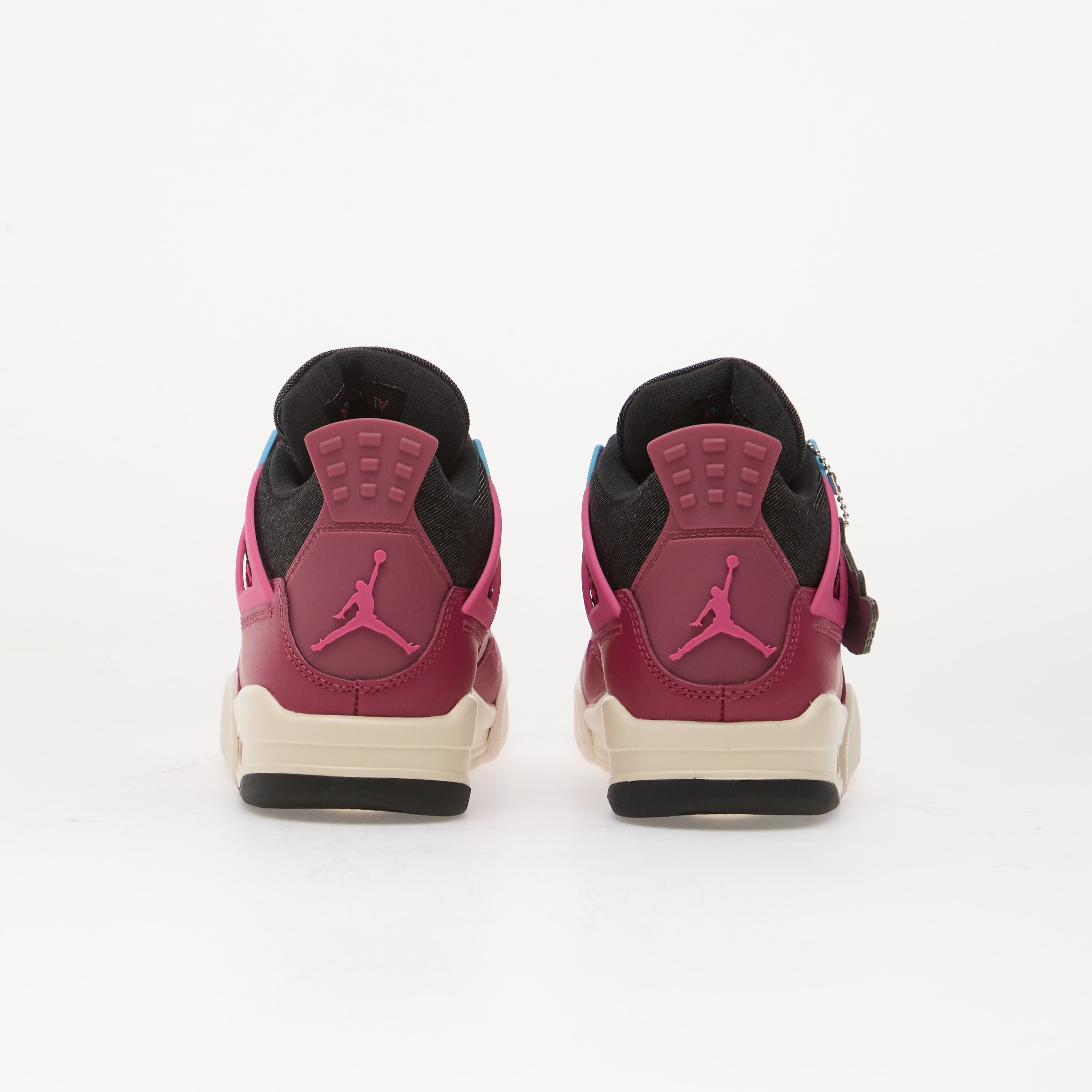 Jordan Air 4 Retro Kids "She's A Star" Sweet Beet/ Desert Pink-Off Noir-Chalk