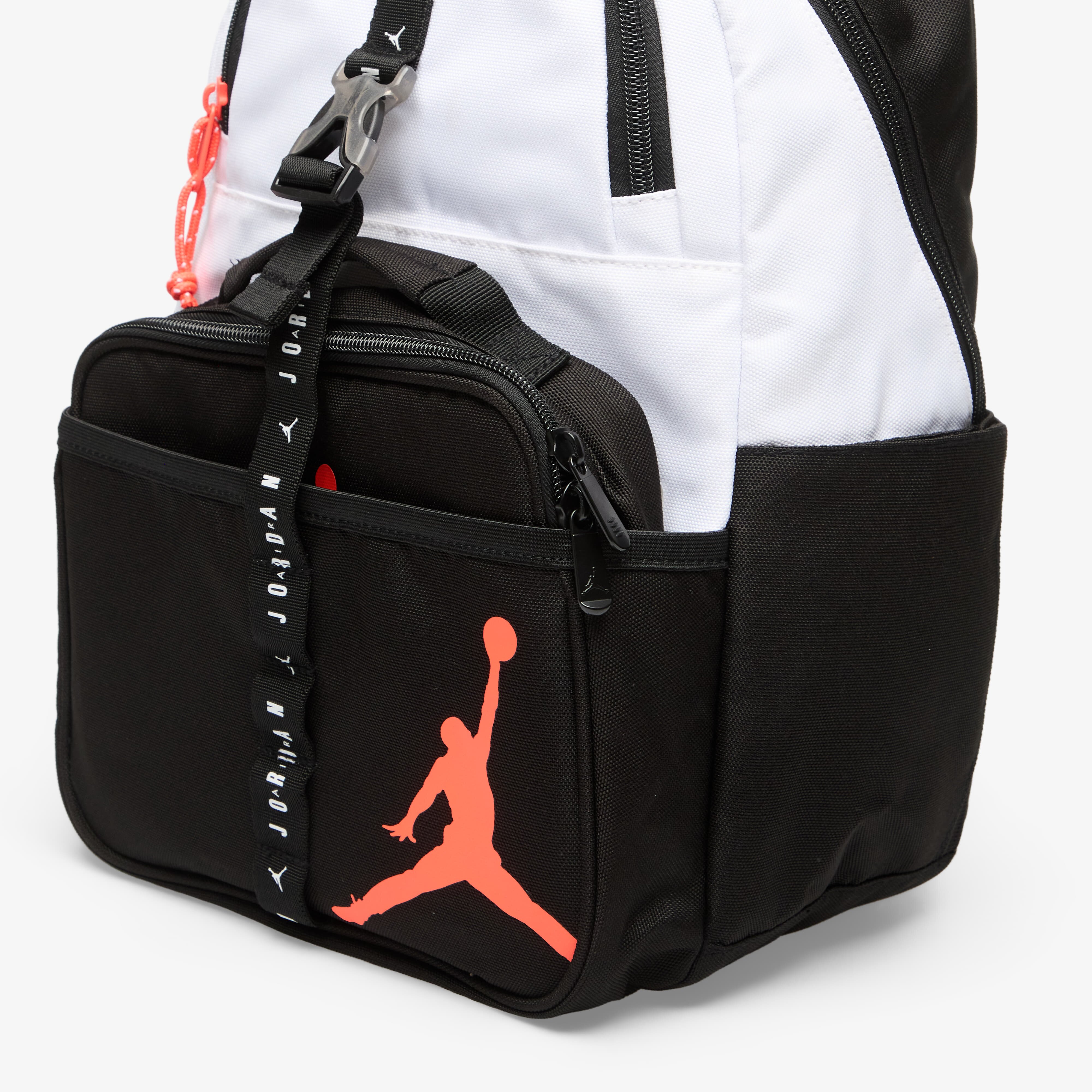 Jordan Раница Air Lunch Backpack White/ Black