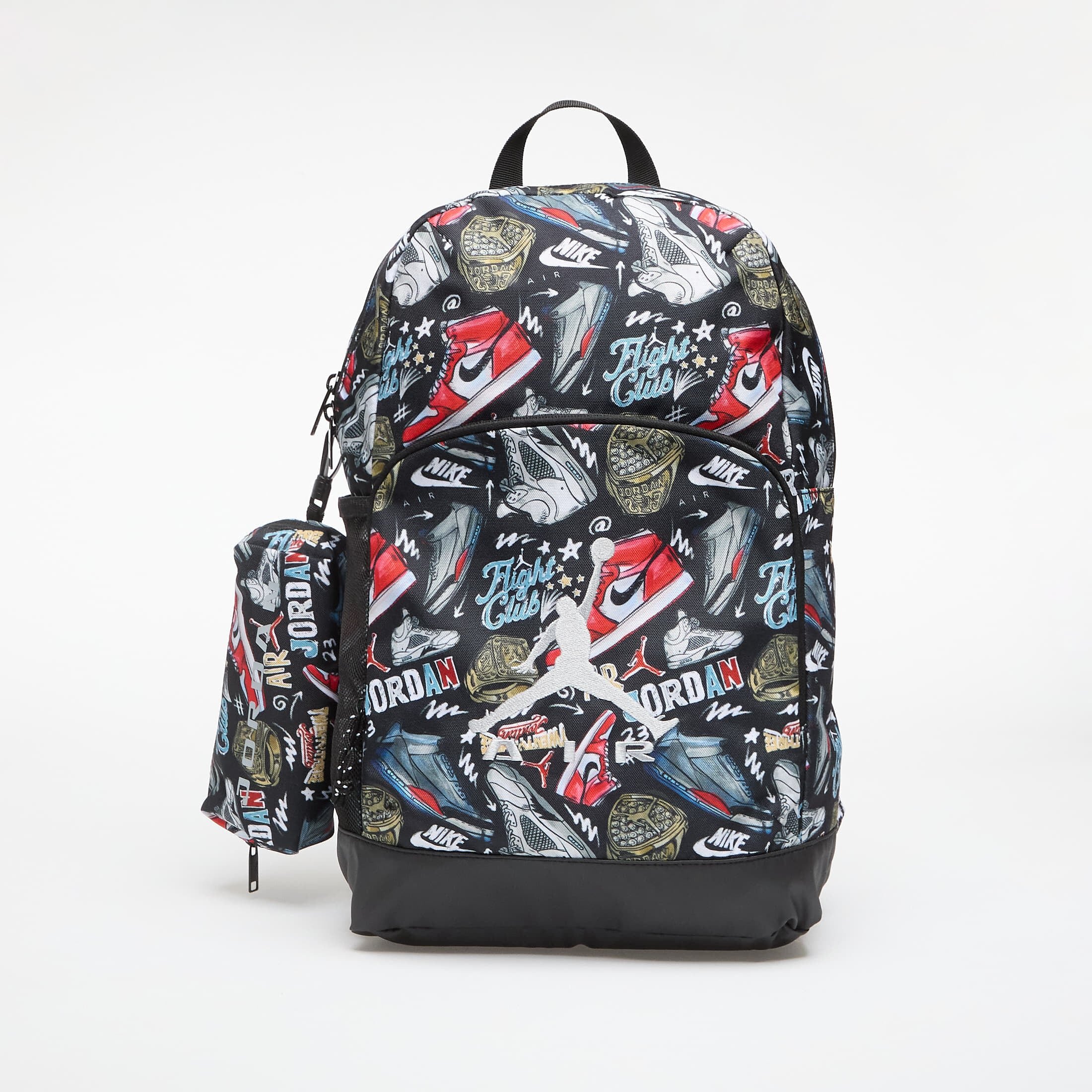 Jordan Раница Air Raid Backpack Black(Gym Red)