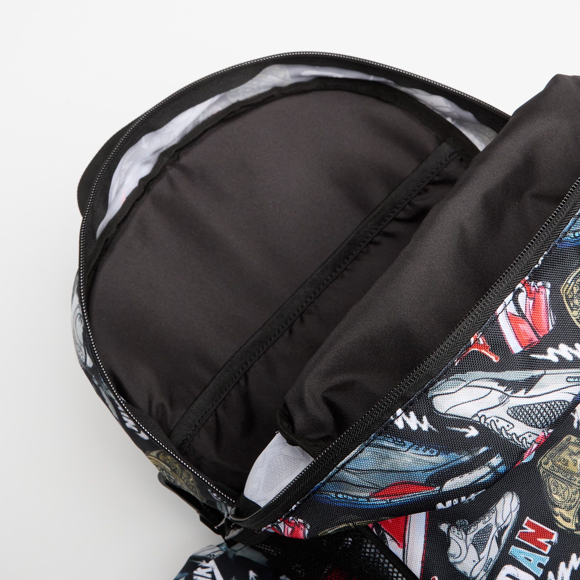 Jordan Раница Air Raid Backpack Black(Gym Red)