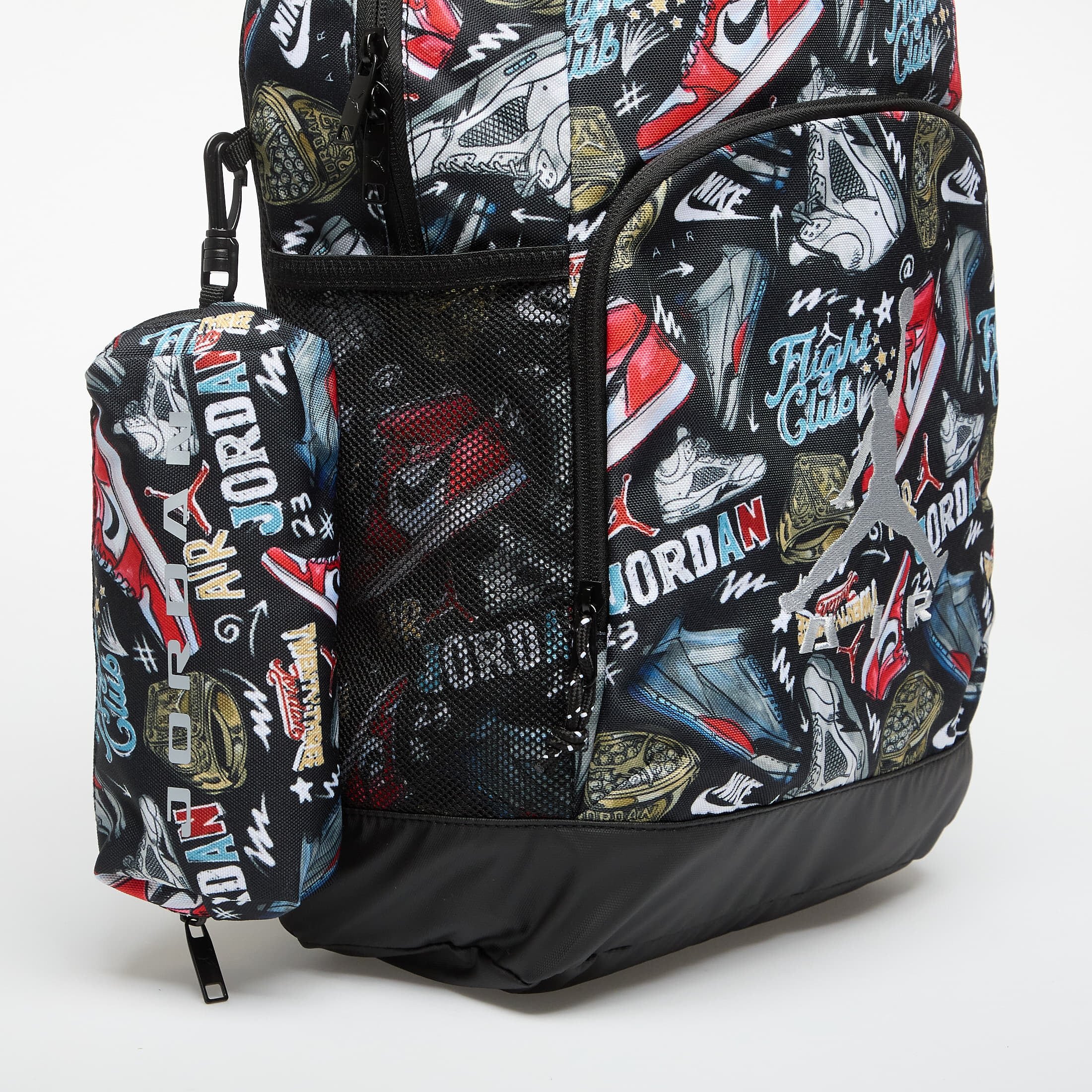 Jordan Раница Air Raid Backpack Black(Gym Red)