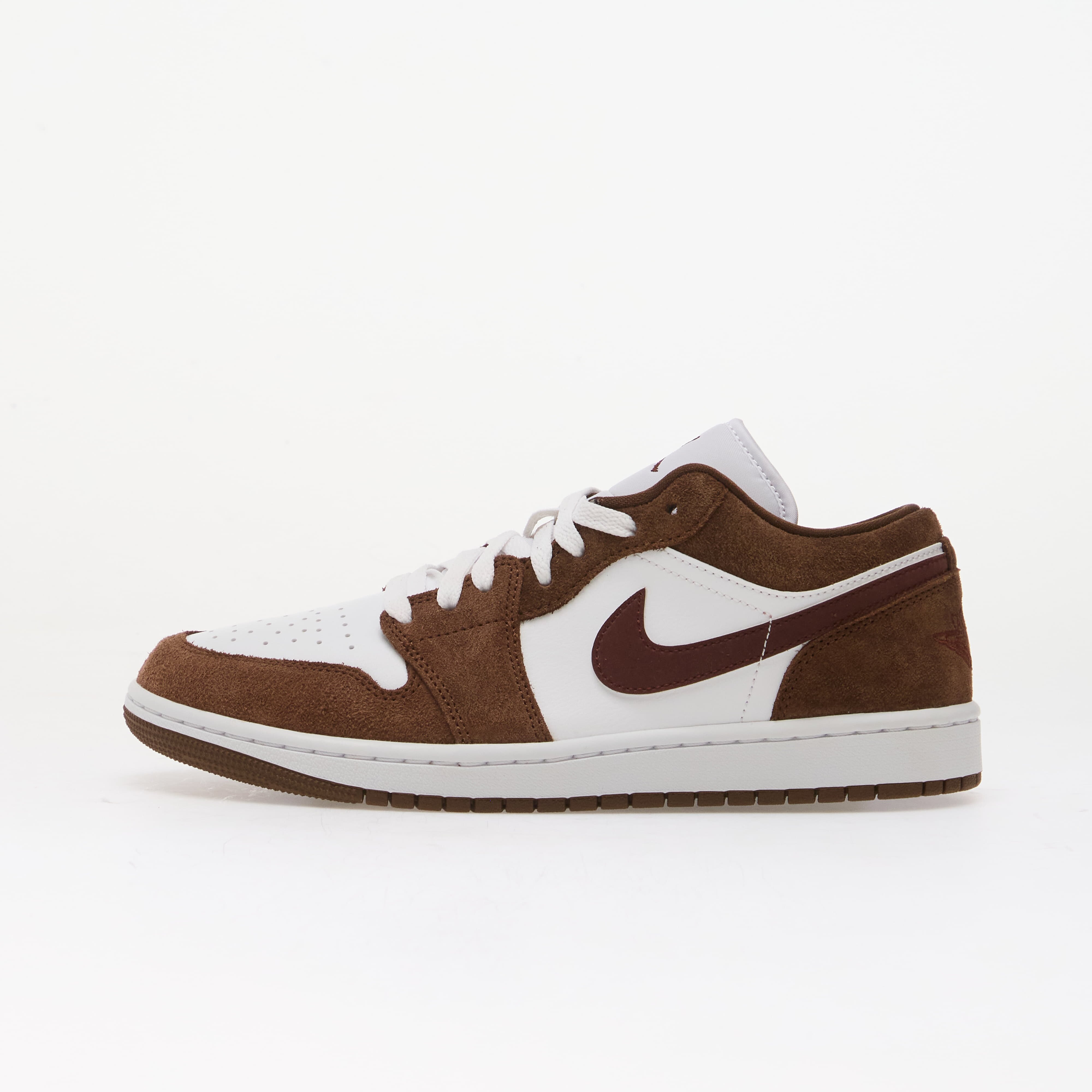 Jordan Сникърси Air 1 Low Cacao Wow/ Bronze Eclipse-White
