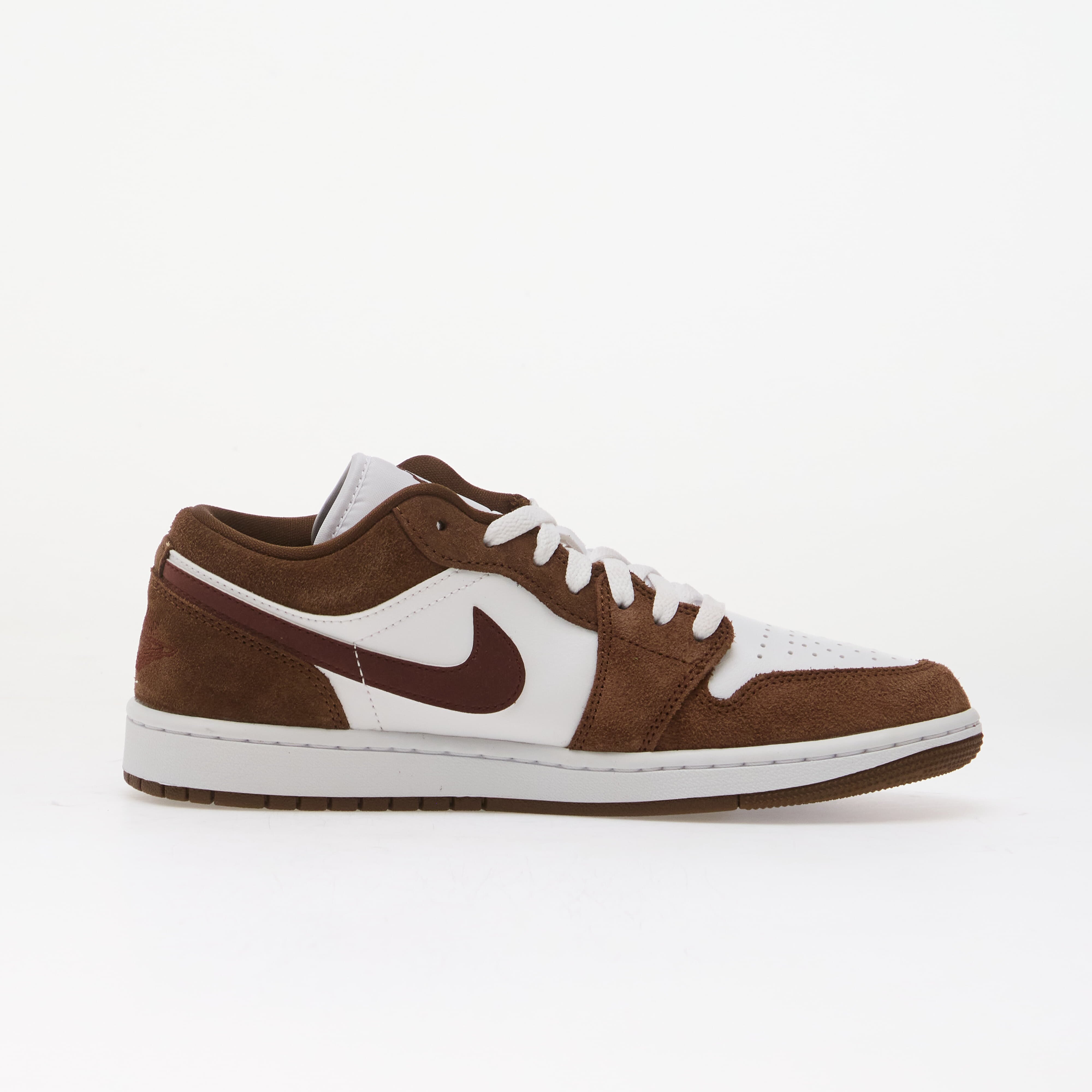 Jordan Сникърси Air 1 Low Cacao Wow/ Bronze Eclipse-White