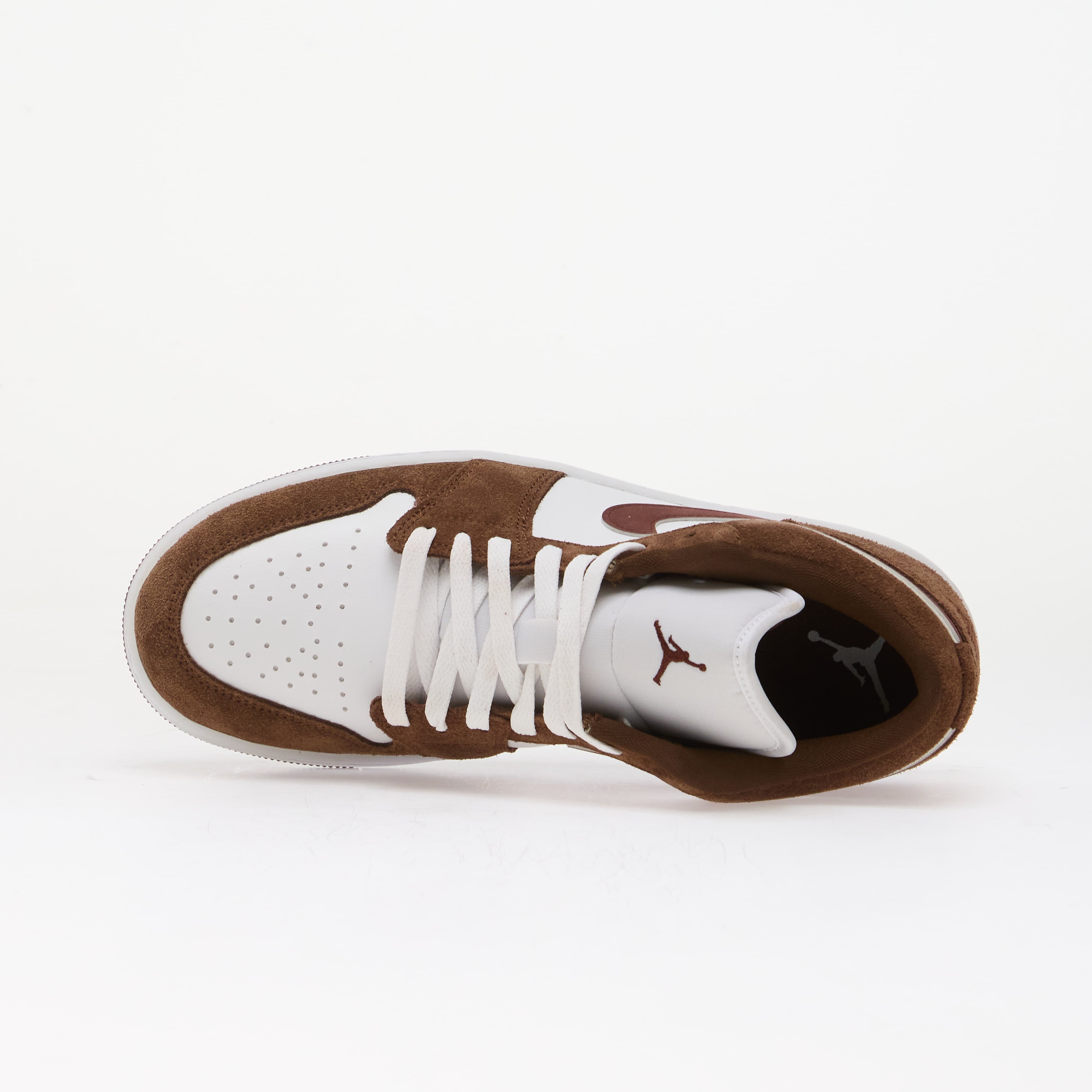 Jordan Сникърси Air 1 Low Cacao Wow/ Bronze Eclipse-White