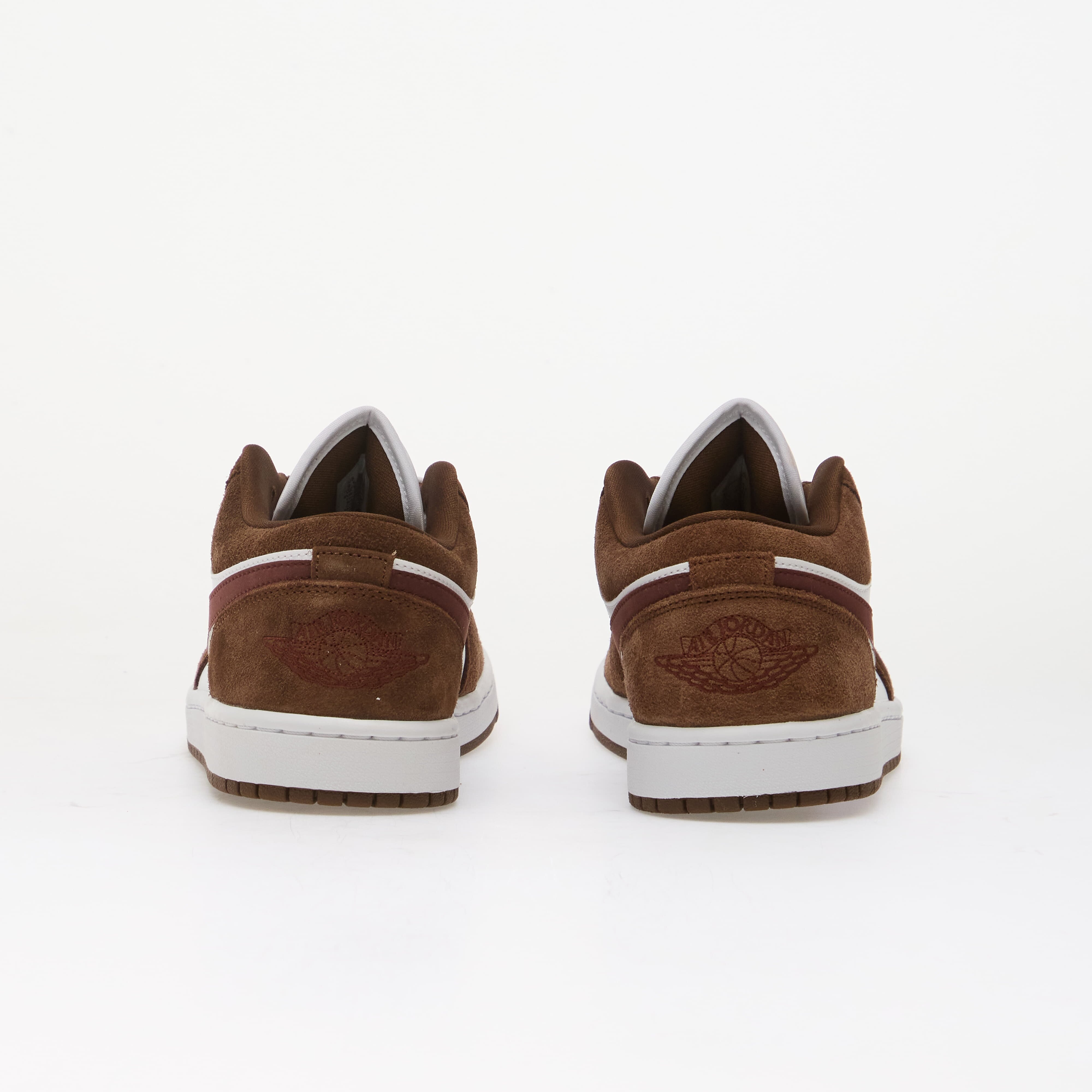 Jordan Сникърси Air 1 Low Cacao Wow/ Bronze Eclipse-White