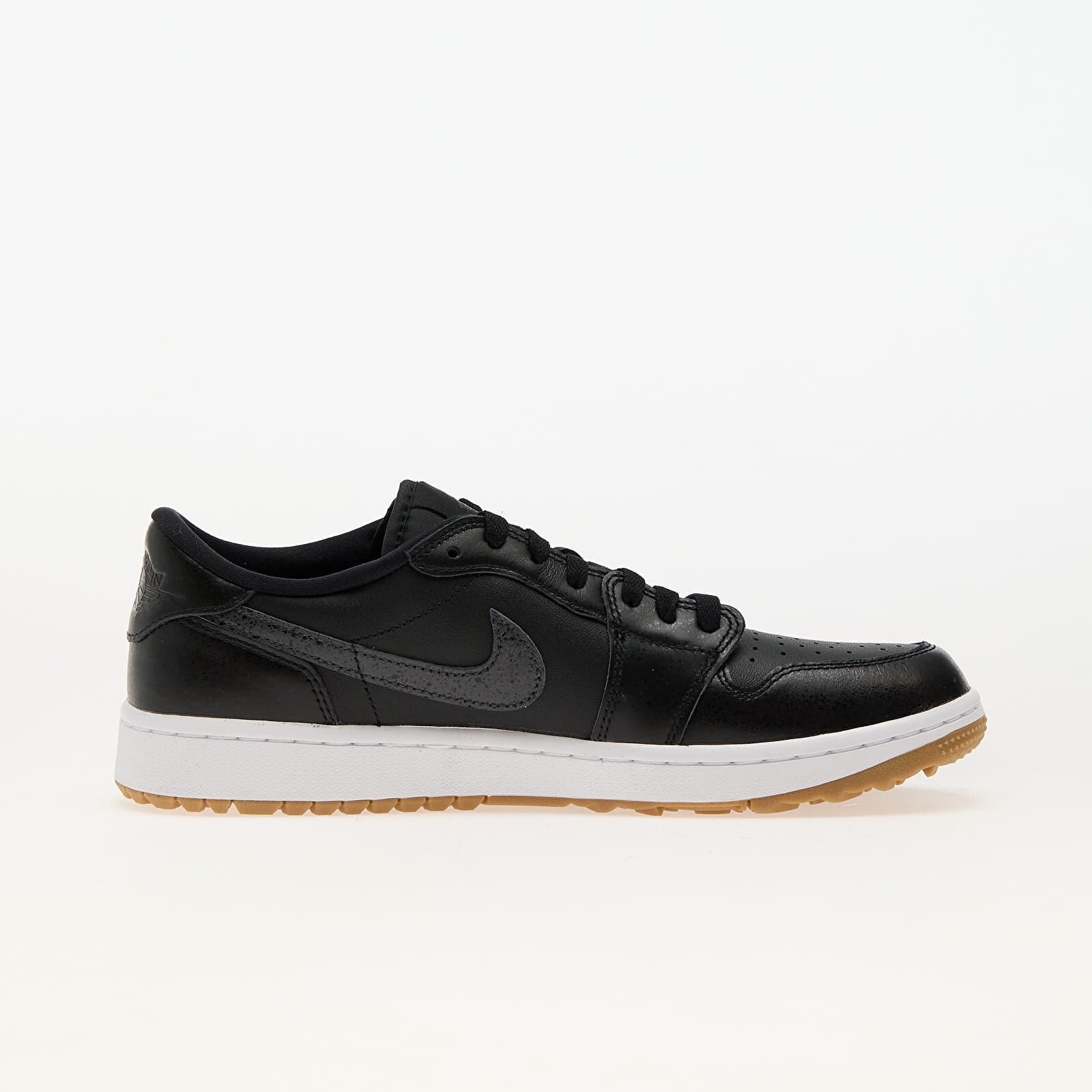 Jordan Сникърси Air 1 Low Golf Black/ Anthracite-Gum Med Brown-White
