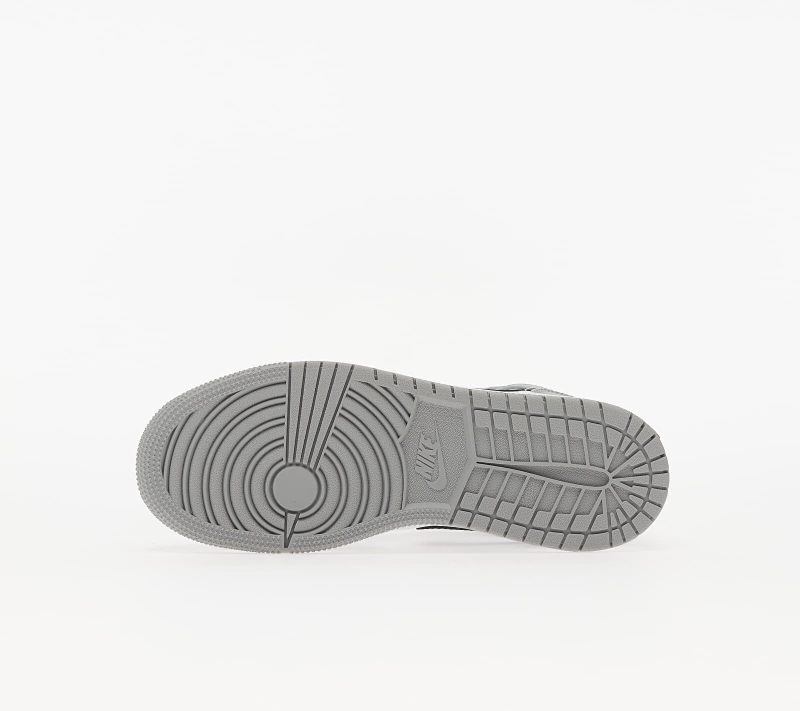 Jordan Сникърси Air 1 Mid (GS) Lt Smoke Grey/ Black-White