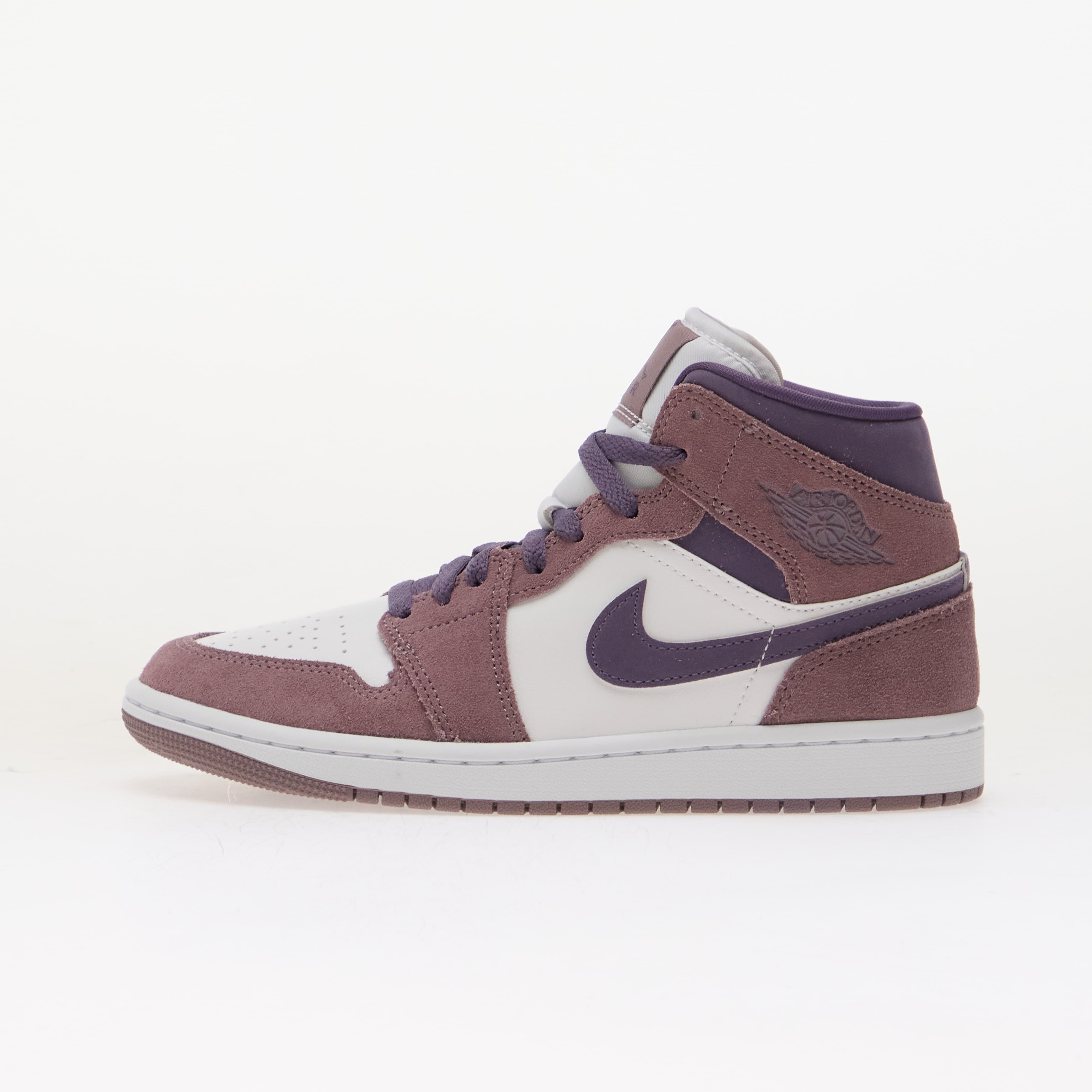Jordan Сникърси Air 1 Mid Purple Smoke/ Canyon Purple-White