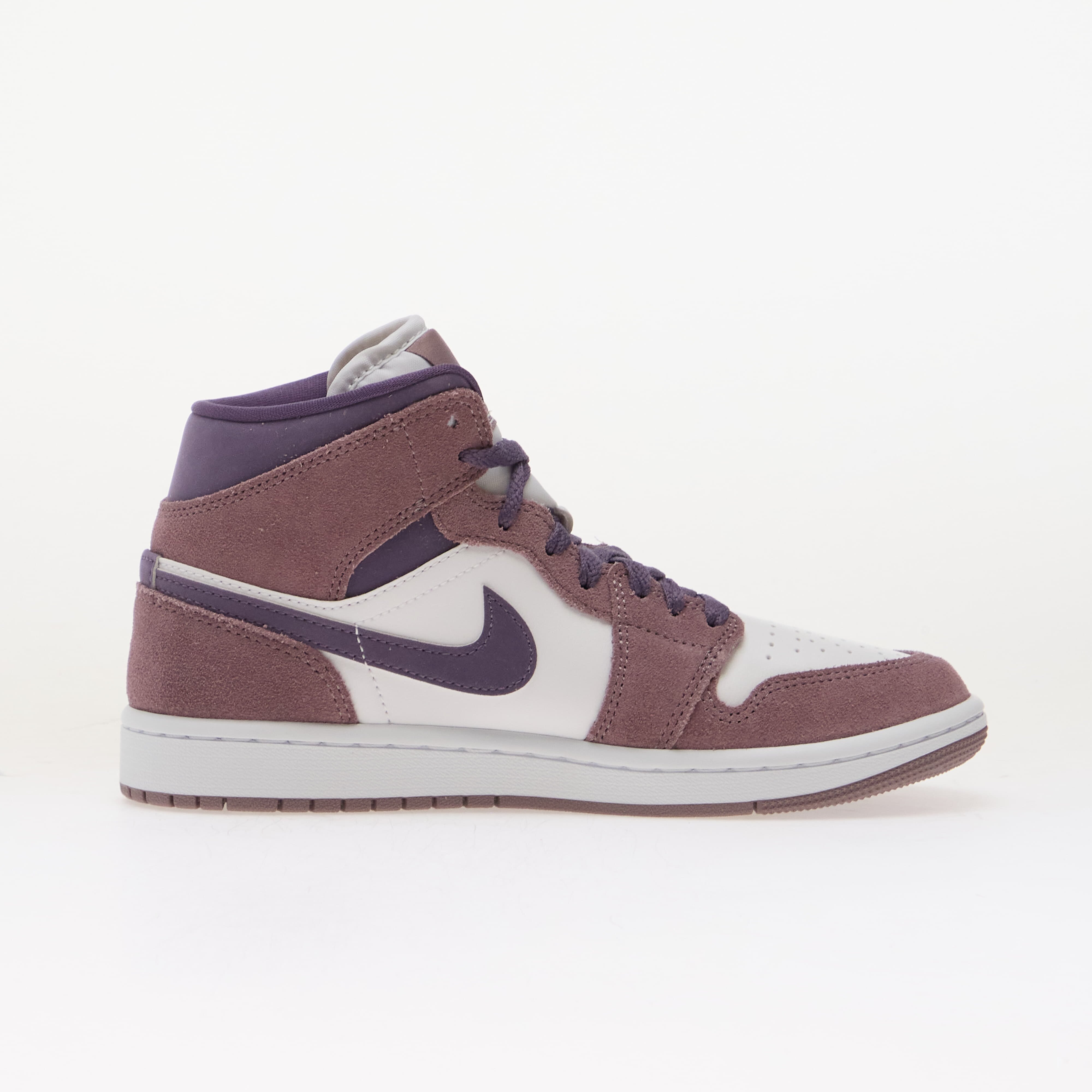 Jordan Сникърси Air 1 Mid Purple Smoke/ Canyon Purple-White