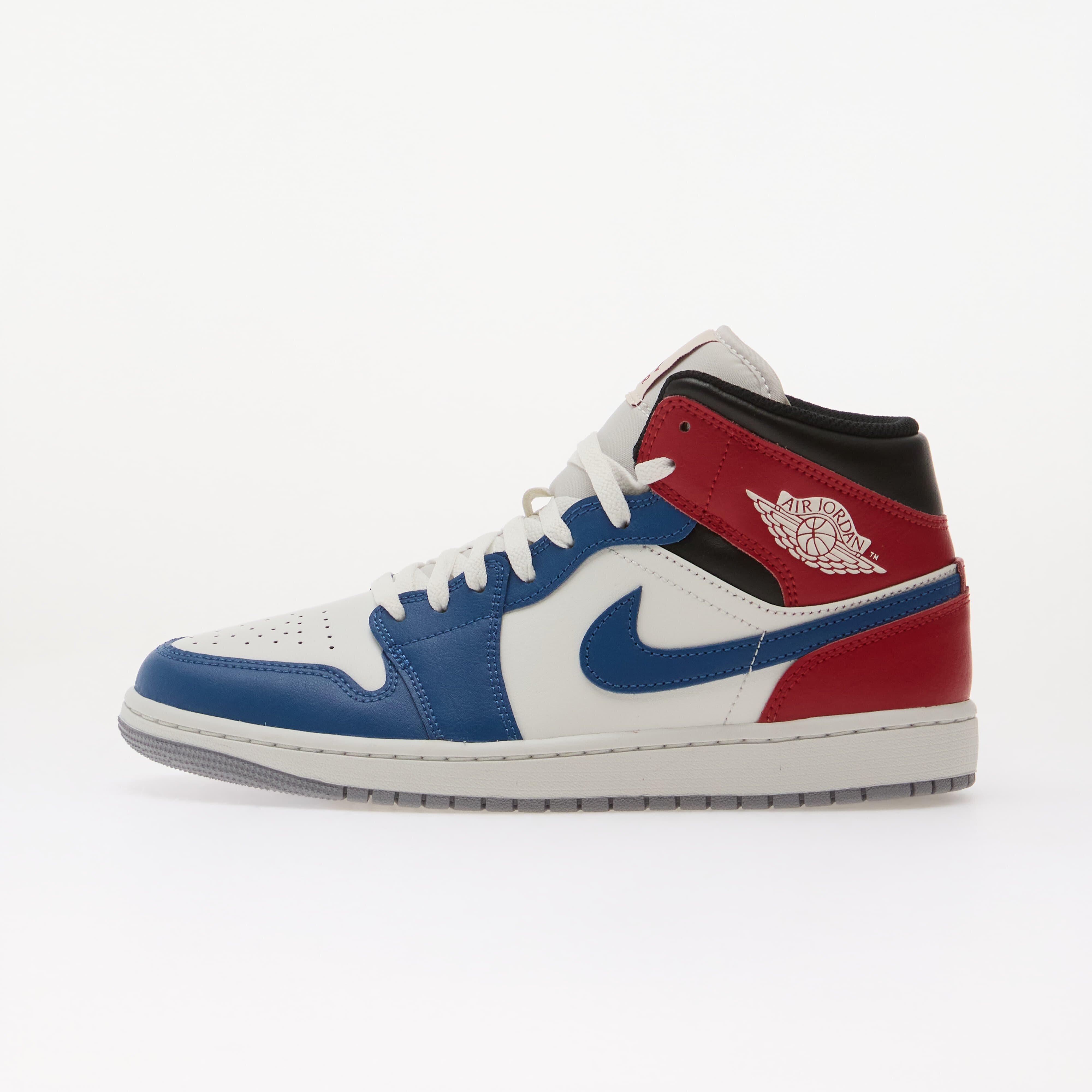 Jordan Сникърси Air 1 Mid True Blue/ Summit White-Varsity Red-Black