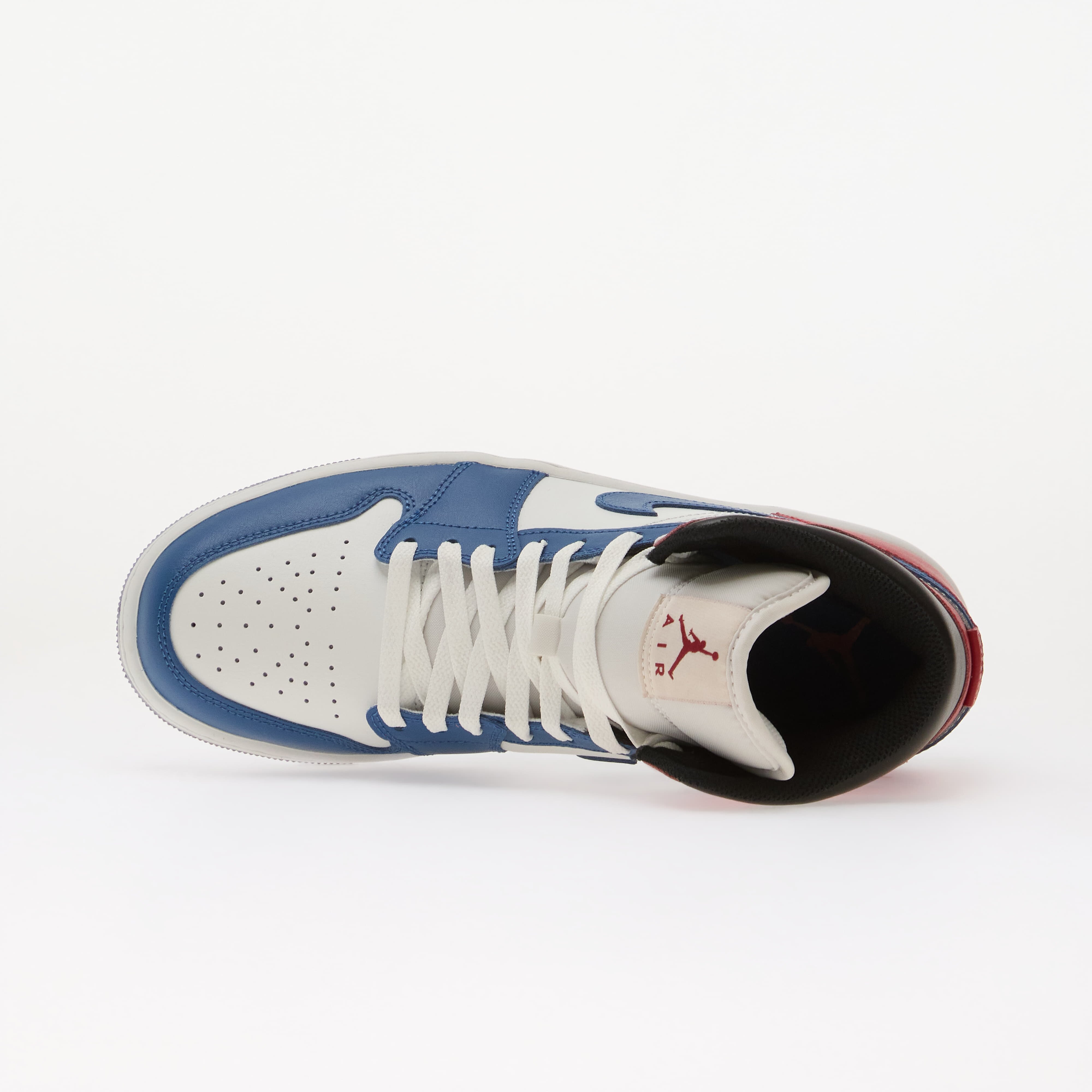 Jordan Сникърси Air 1 Mid True Blue/ Summit White-Varsity Red-Black
