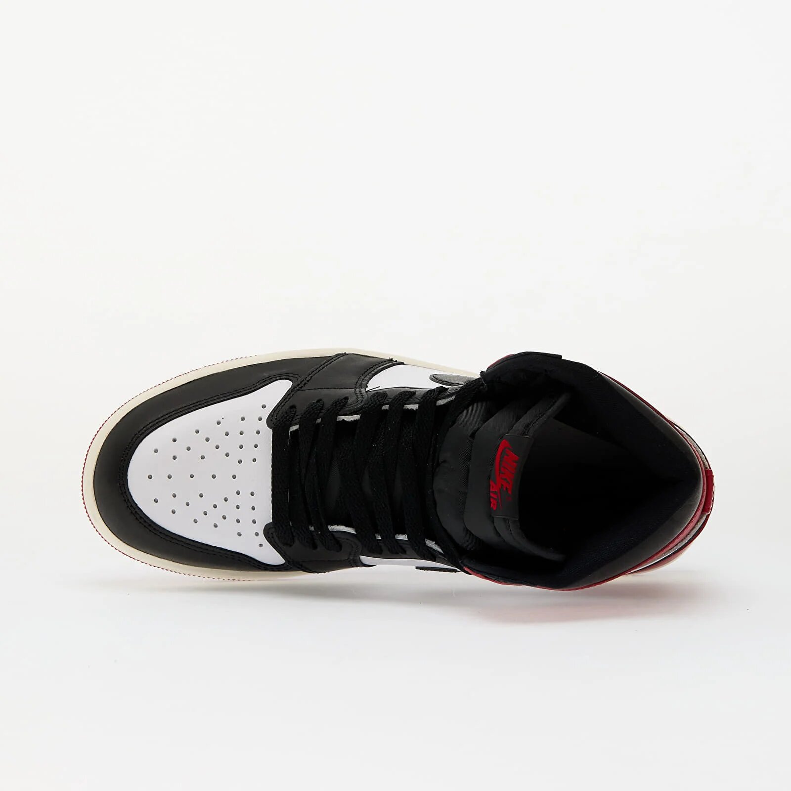 Jordan Сникърси Air 1 Retro High OG "Black Toe" White/ Black-Varsity Red-Sail