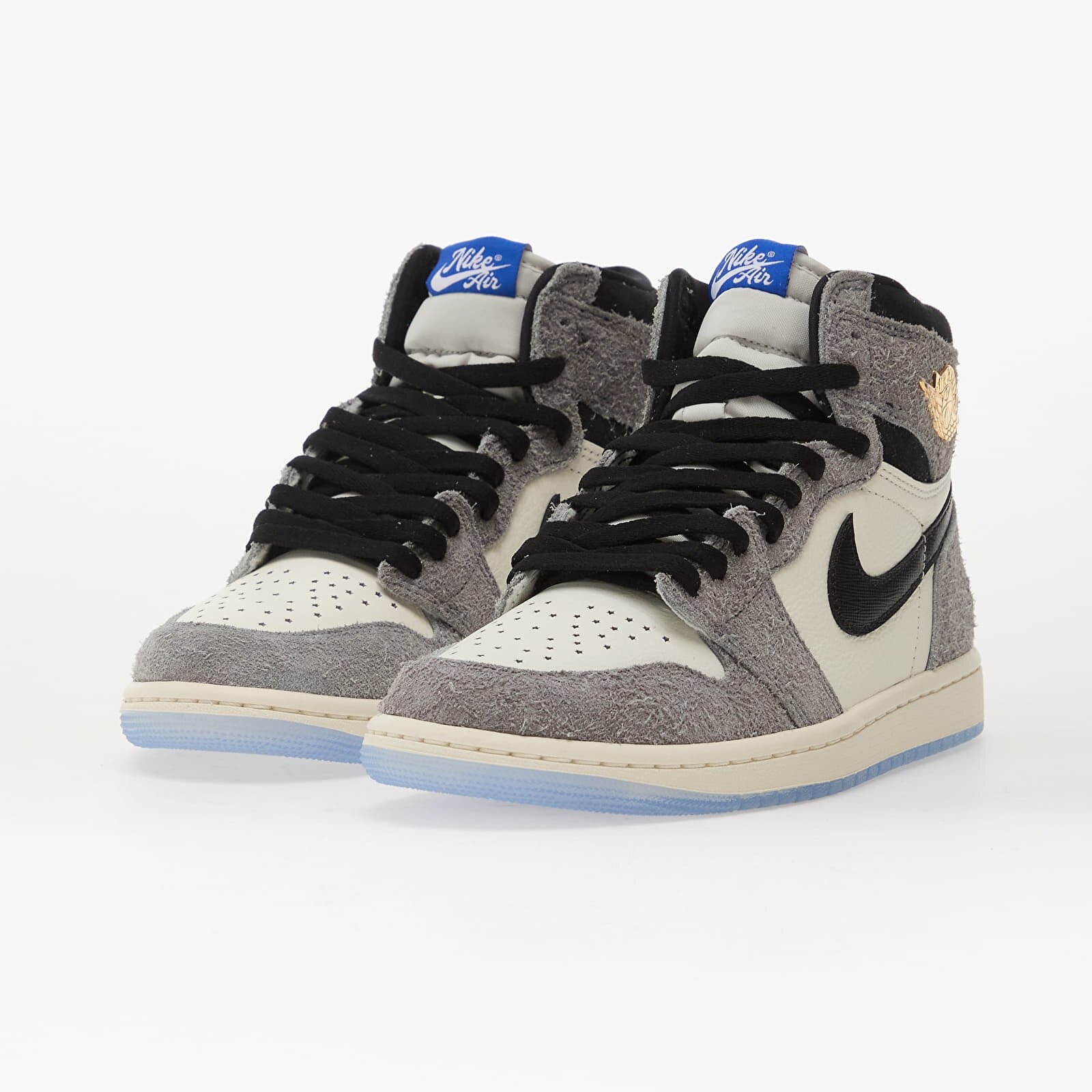 Jordan Сникърси Air 1 Retro High OG "Cool Grey" Cool Grey/ Black-Sail-Game Royal