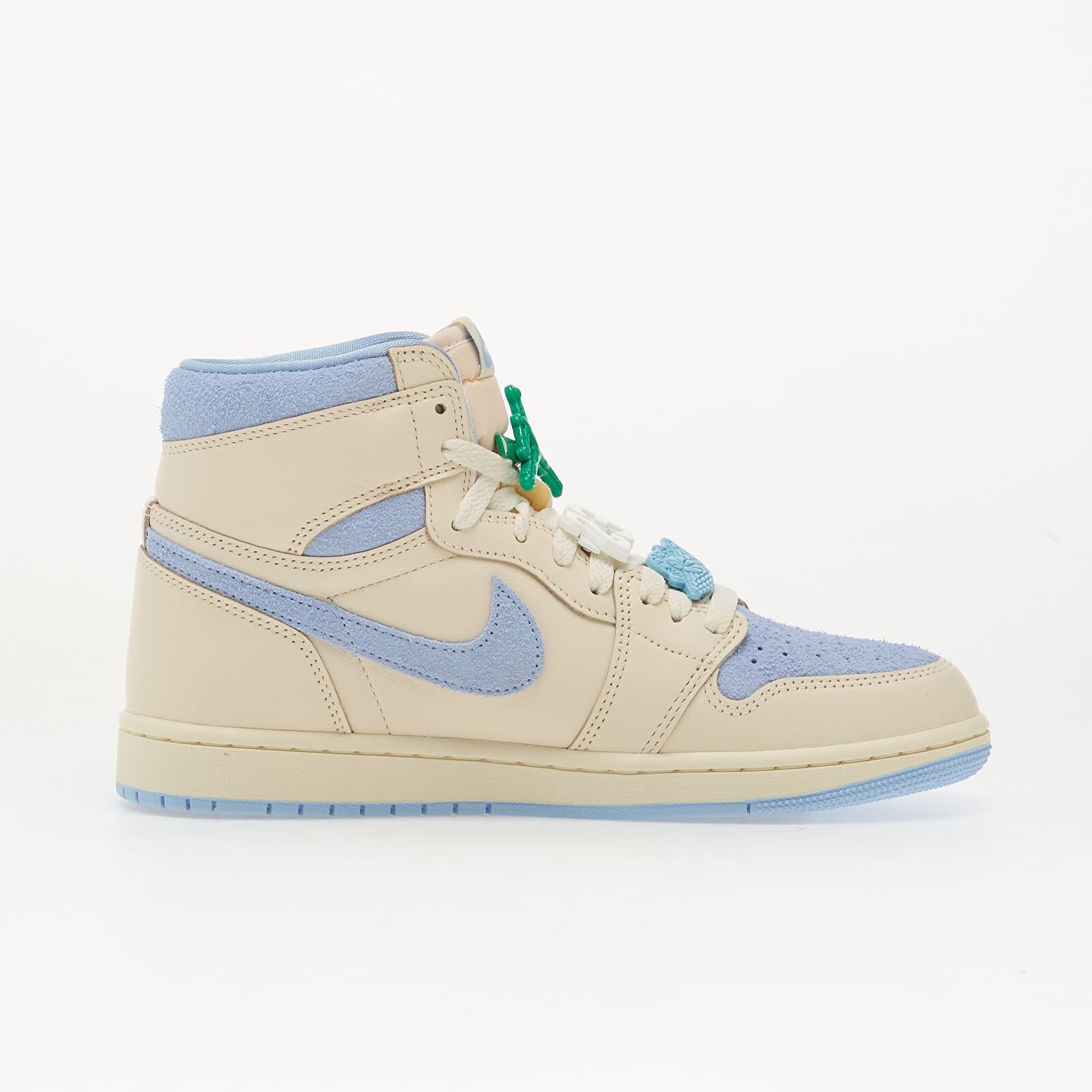 Jordan Сникърси Air 1 Retro High OG "Psychic Blue" W Pale Ivory/ Psychic Blue-Coconut Milk