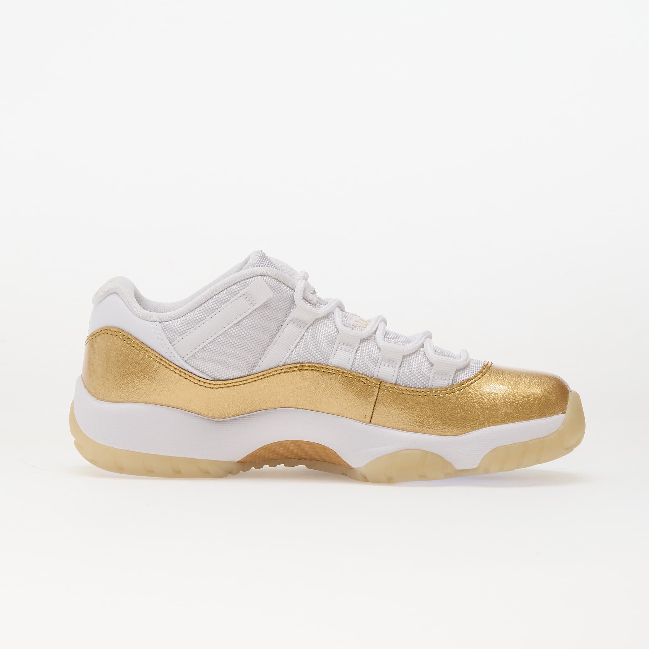 Jordan Сникърси Air 11 Retro Low "Mother's Day" White/ Metallic Gold-Team Gold
