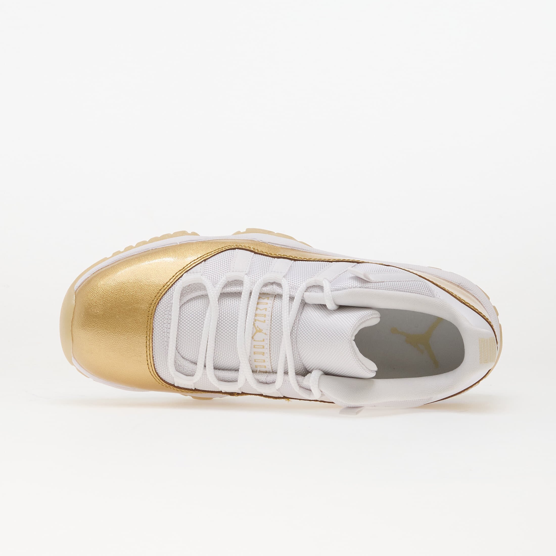 Jordan Сникърси Air 11 Retro Low "Mother's Day" White/ Metallic Gold-Team Gold