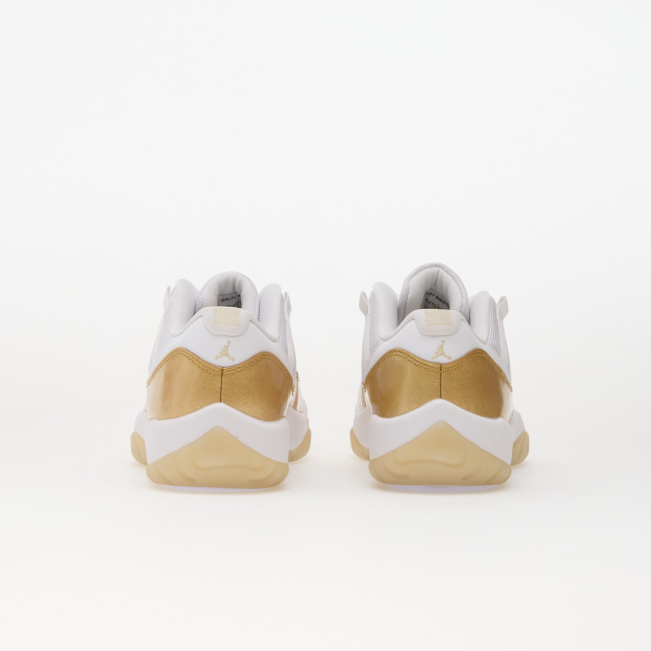 Jordan Сникърси Air 11 Retro Low "Mother's Day" White/ Metallic Gold-Team Gold