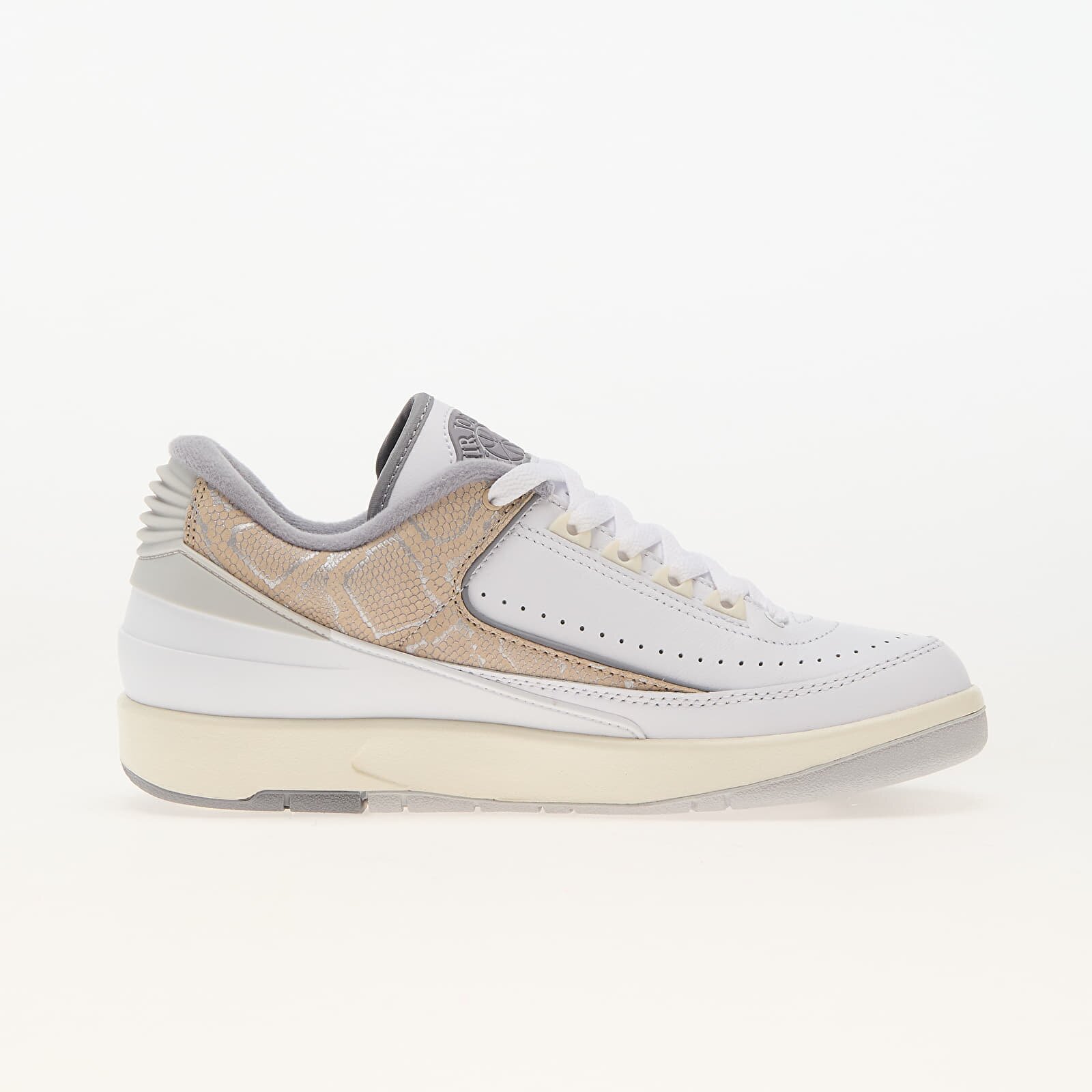 Jordan Сникърси Air 2 Retro Low "Python" White/ Cement Grey-Sanddrift-Neutral Grey