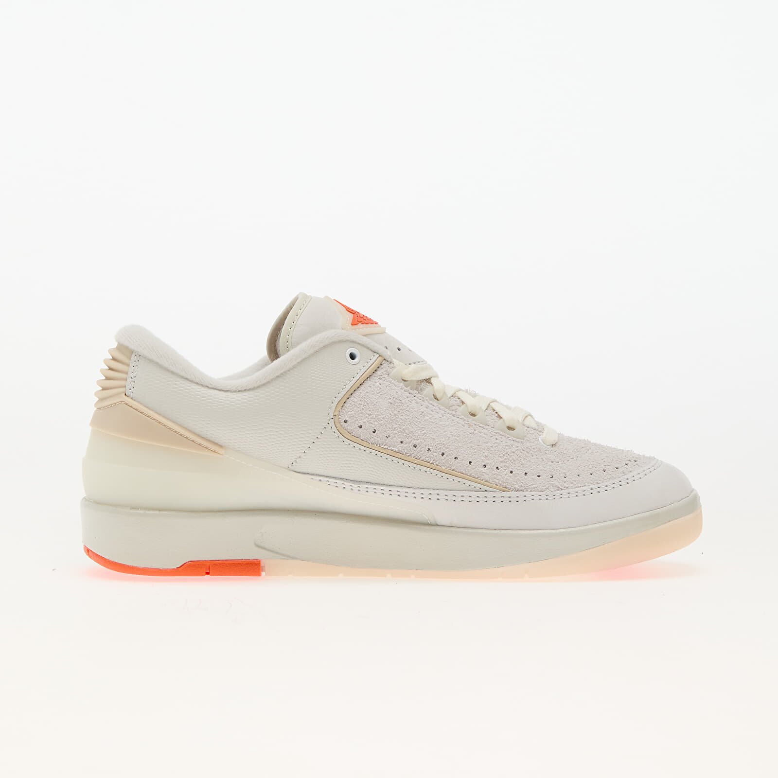 Jordan Сникърси Air 2 Retro Low SP White/ Sail-Light Bone-Bright Mandarin