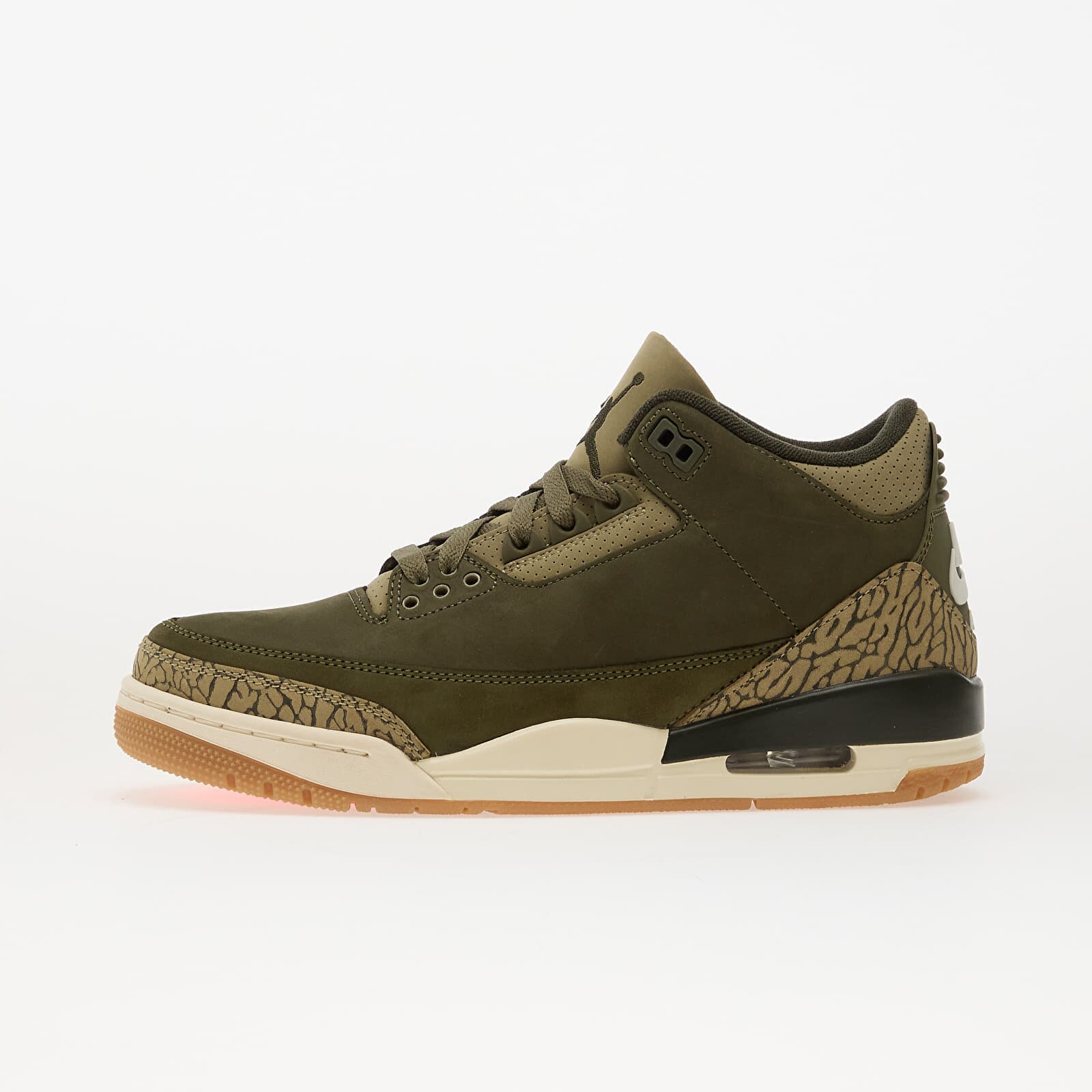 Jordan Сникърси Air 3 Retro Medium Olive/ Sequoia-Neutral Olive-Sail