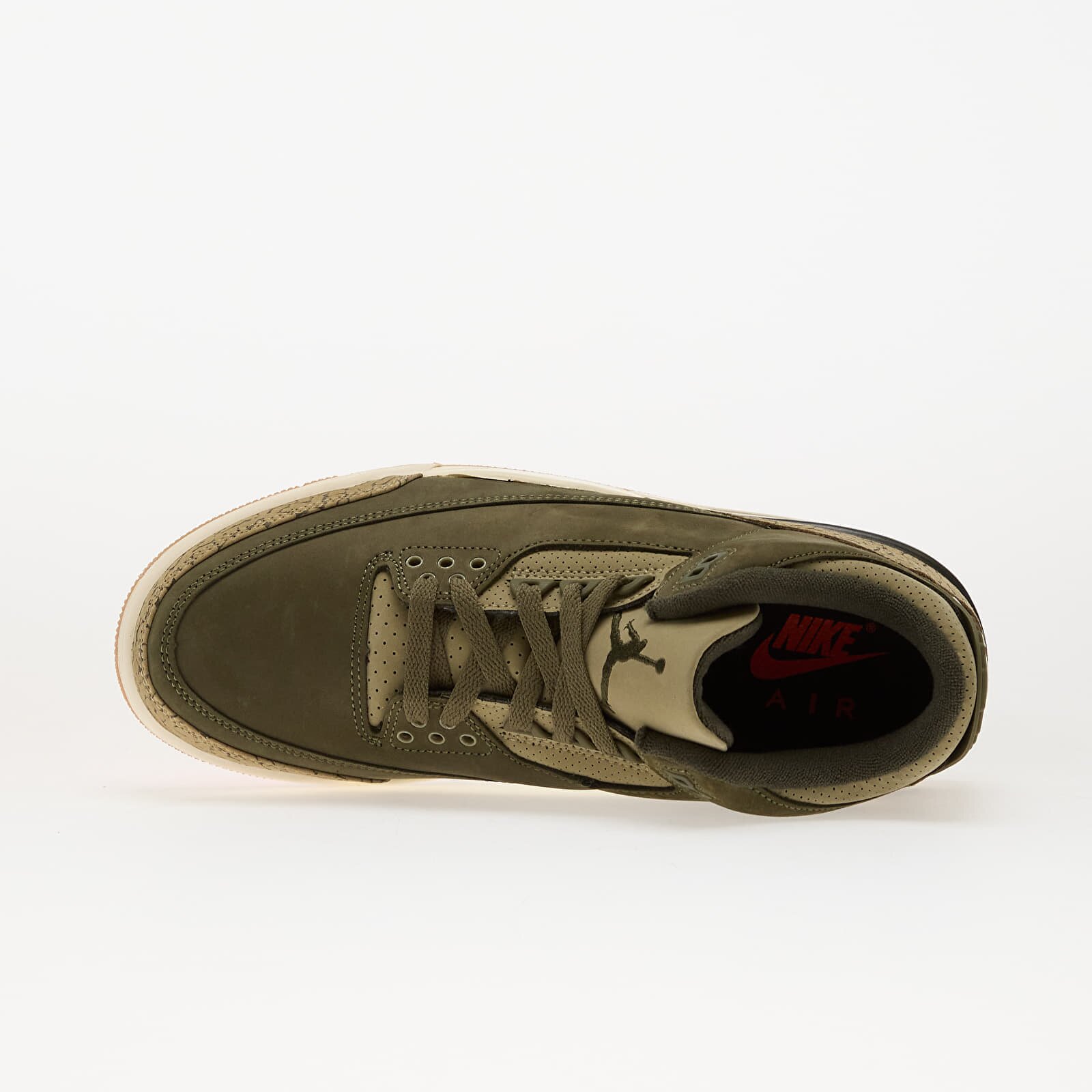 Jordan Сникърси Air 3 Retro Medium Olive/ Sequoia-Neutral Olive-Sail