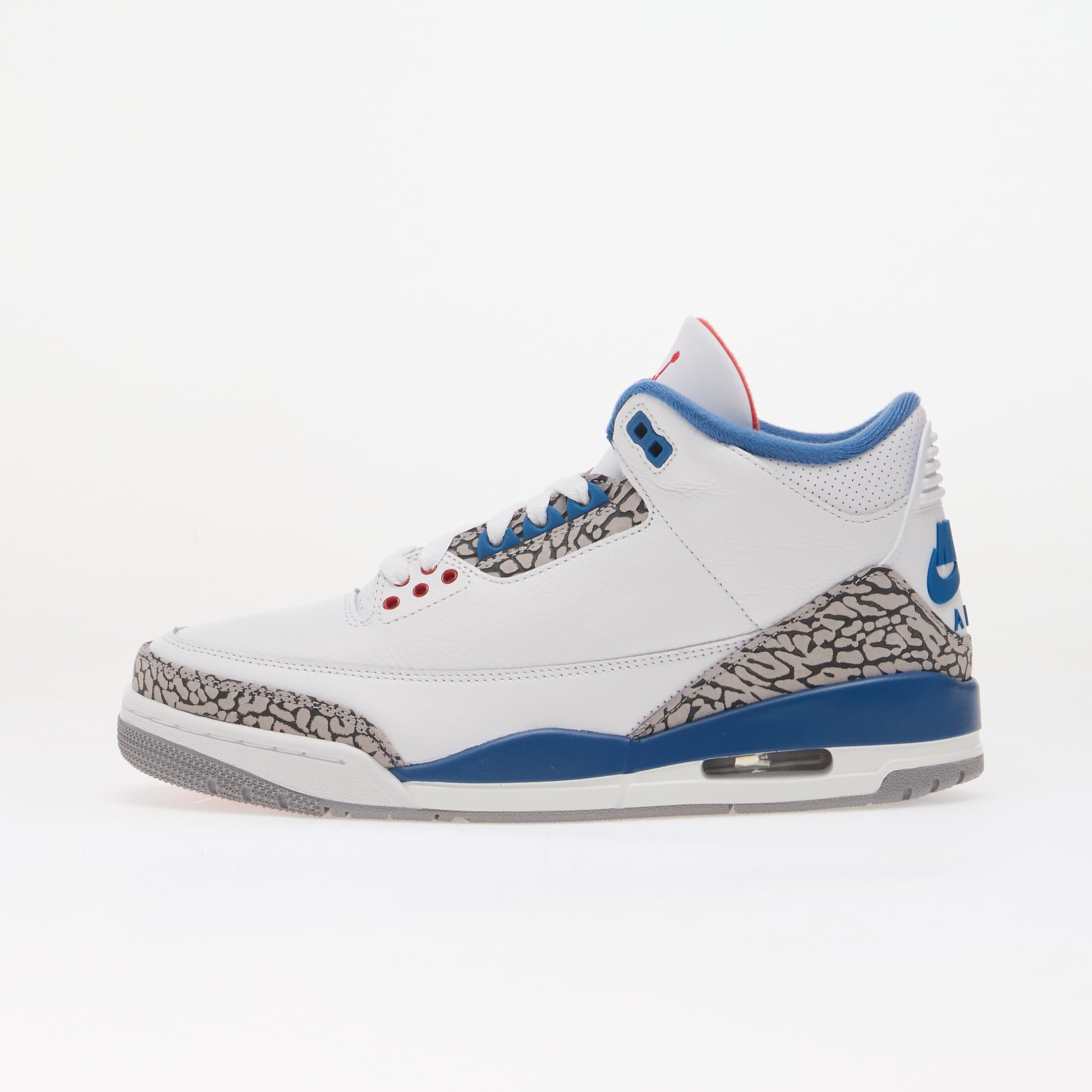 Jordan Сникърси Air 3 Retro "True Blue" White/ Fire Red-True Blue